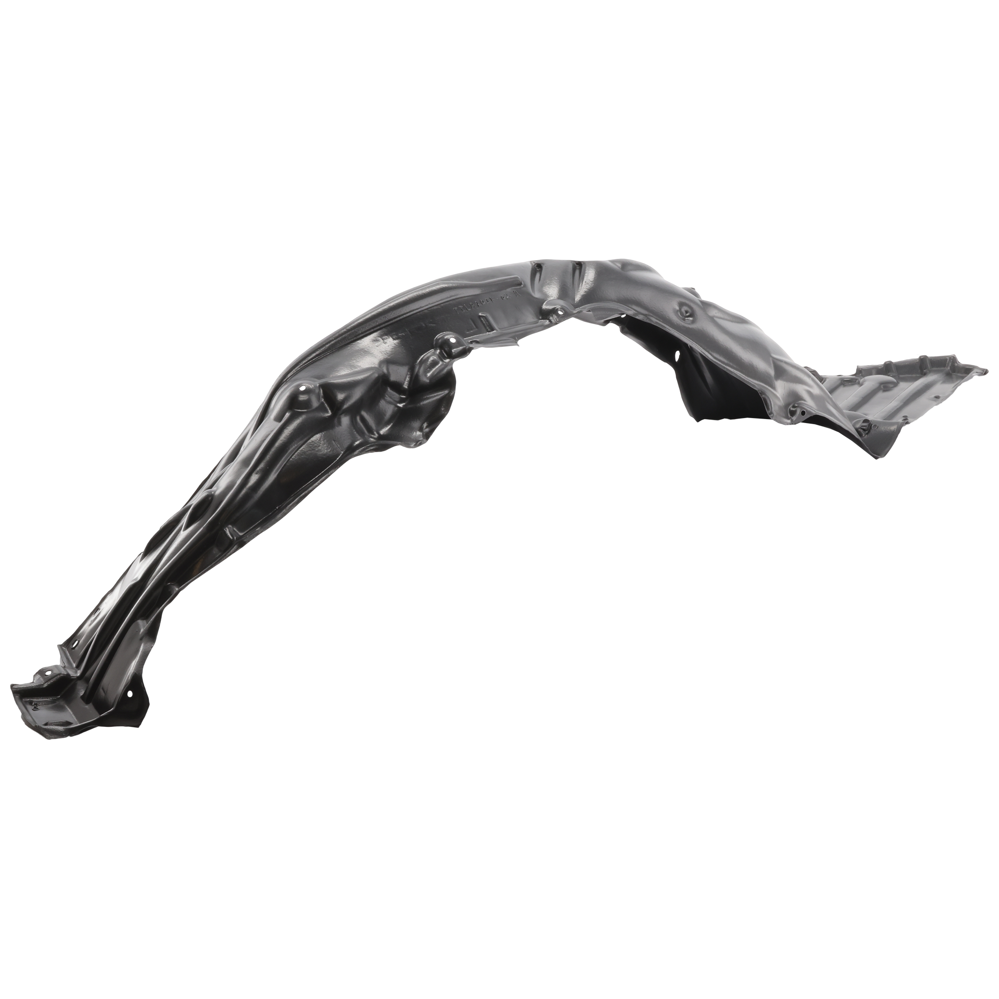 AM COROLLA 20-25 FRONT FENDER LINER LH Plastic Vacuum Form SE XLE XSE Models Sedan North America Built Vehicle SKU RT22210062 A Partslink TO1248234 OEM 5380602080