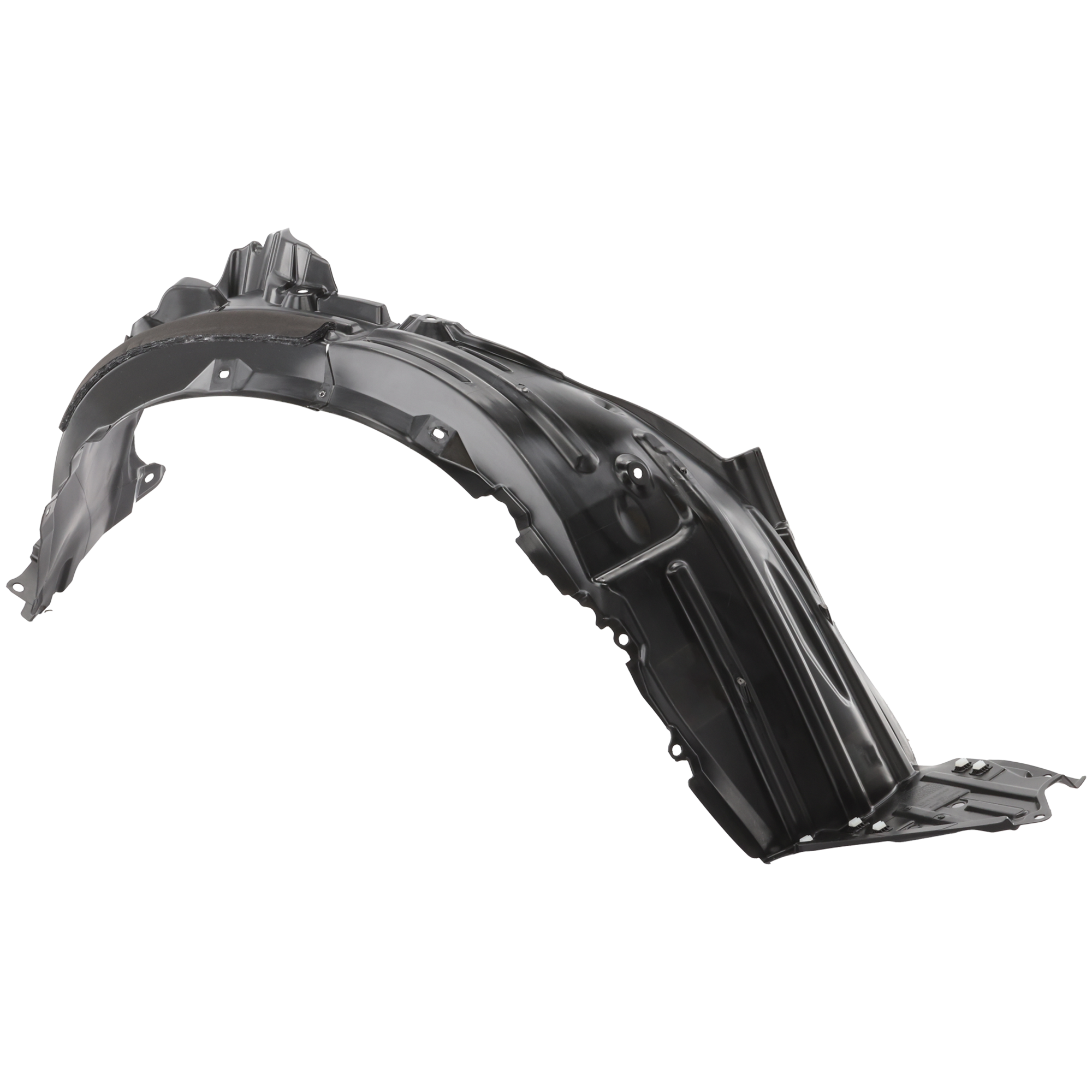 AM C HR 19-19 FRONT FENDER LINER RH Plastic Injection Form w Insulation Foam Assembly Turkey Built Vehicle SKU RT22210063 Partslink TO1249239 OEM 53875F4022