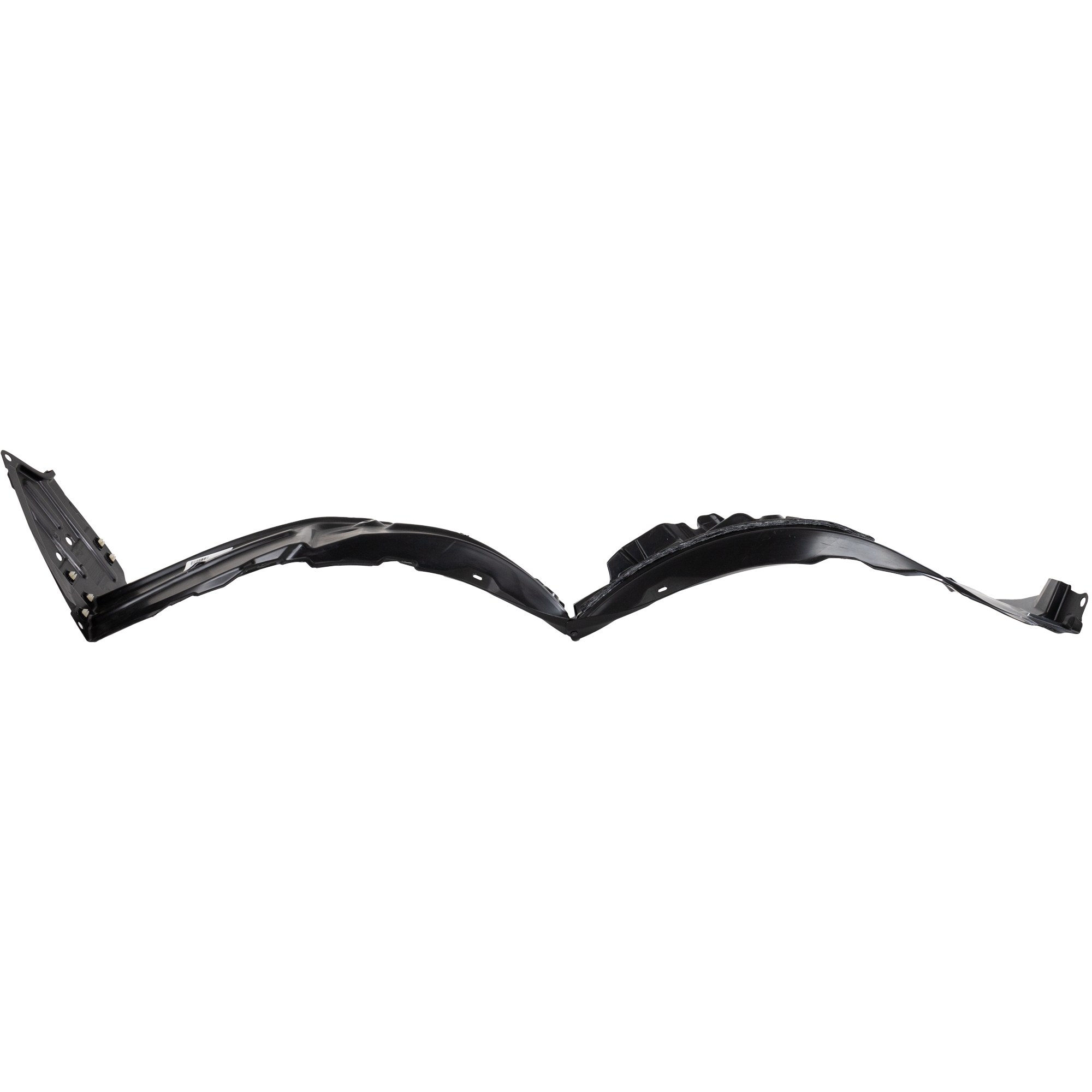 AM C HR 19-19 FRONT FENDER LINER LH Plastic Injection Form w Insulation Foam Assembly Turkey Built Vehicle SKU RT22210064 Partslink TO1248239 OEM 53876F4022