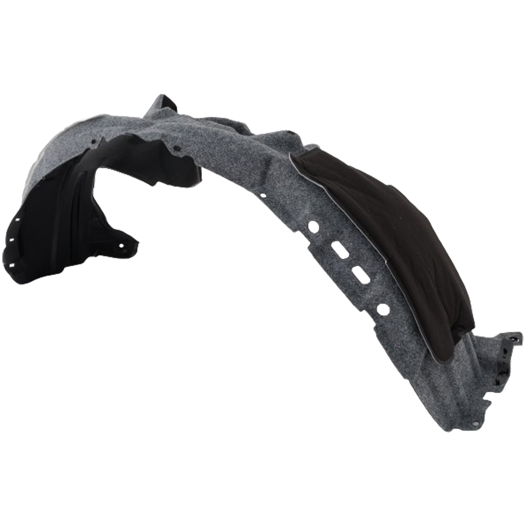 AM VENZA 21-24 FRONT FENDER LINER LH Polyethylene Heated Form SKU RT22210078 Partslink TO1249250 OEM 5387648190
