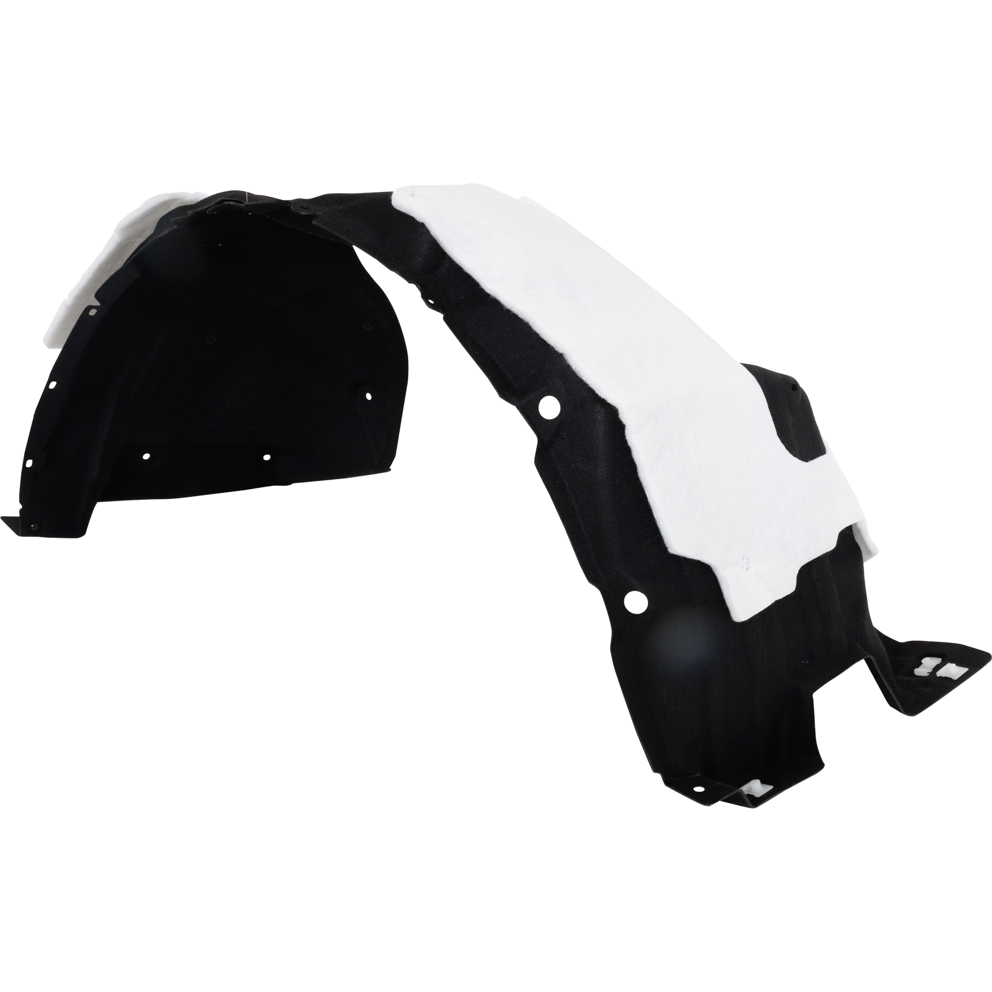 AM SIENNA 21-23 FRONT FENDER LINER RH Plastic Heated Form w Insulation Foam LE XLE XSE 25th Anniversary Limited Models SKU RT22210081 Partslink TO1249248 OEM 5380508061-5380508062