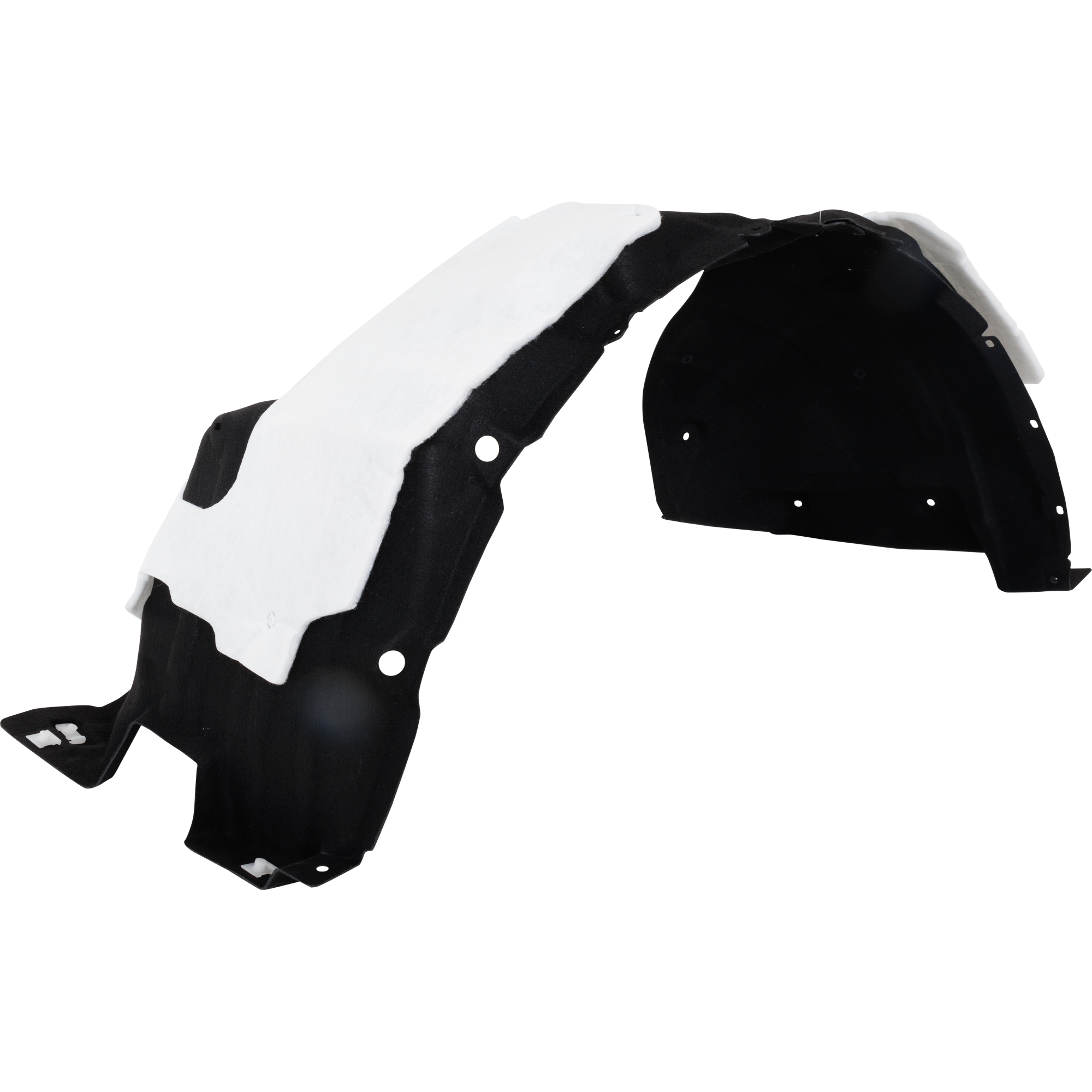 AM SIENNA 21-23 FRONT FENDER LINER LH Plastic Heated Form w Insulation Foam LE XLE XSE 25th Anniversary Limited Models CAPA SKU RT22210082Q Partslink TO1248248C OEM 5380608061-5380608062