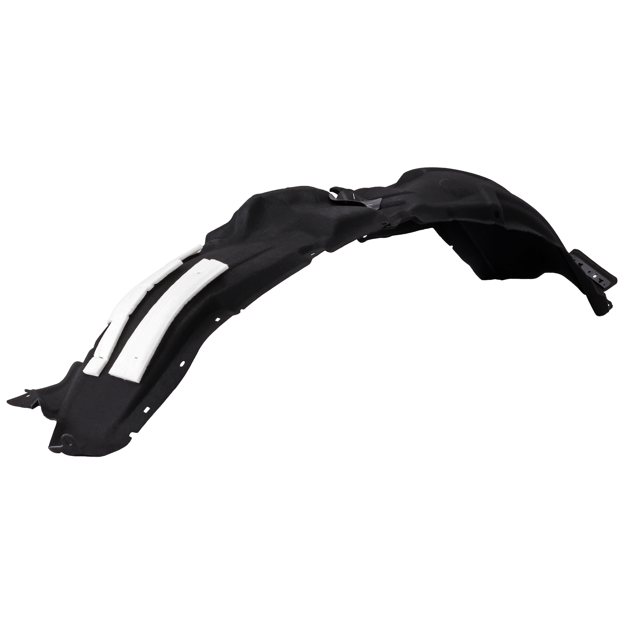 AM BZ4X 23-25 SOLTERRA 23-25 FRONT FENDER LINER RH Assembly Steel Injection Form w Insulation Foam SKU RT22210095 Partslink TO1249255 OEM 5387542130