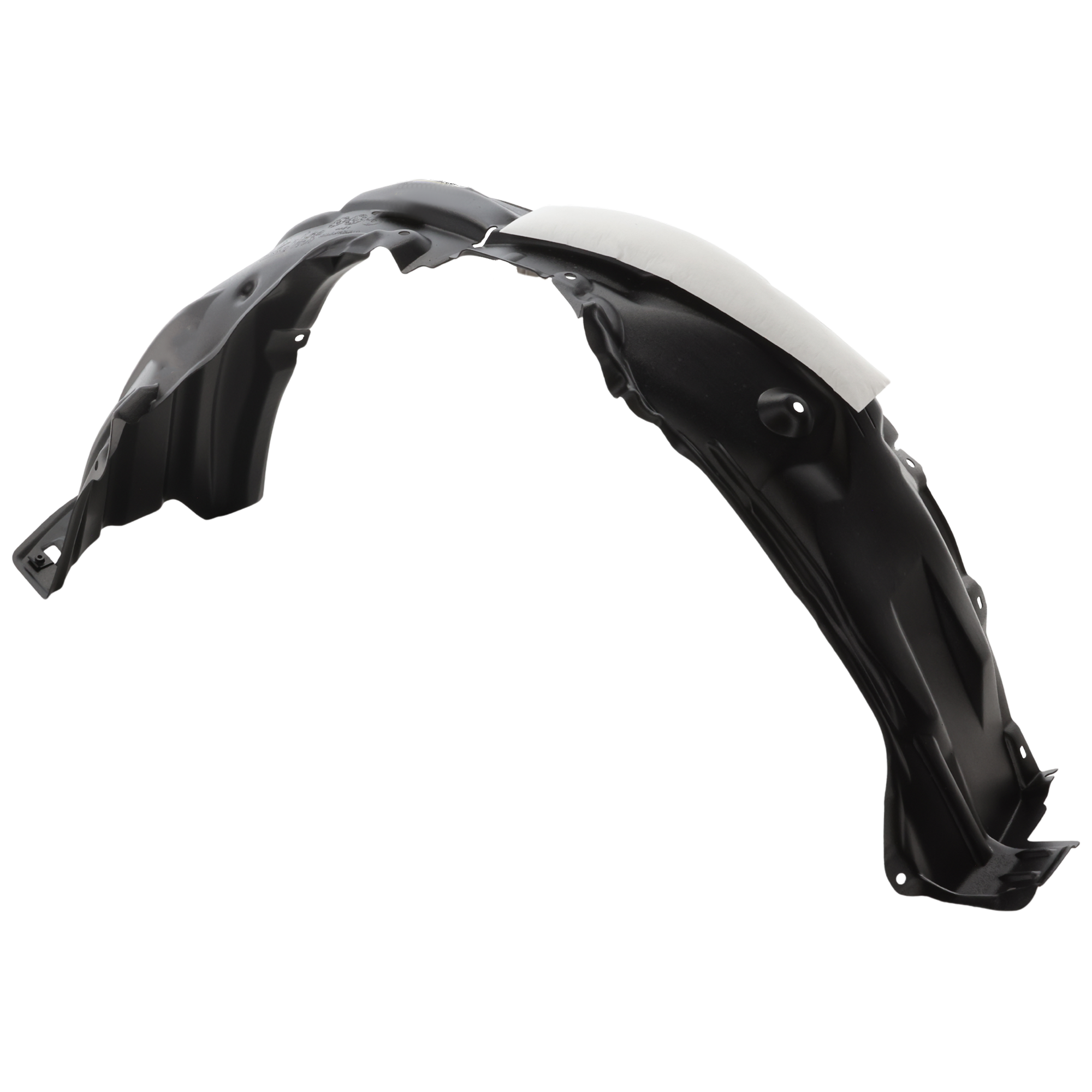 AM PRIUS 23-25 PRIUS PRIME 23-24 FRONT FENDER LINER RH Vacuum Form w Insulation Foam CAPA SKU RT22210097Q Partslink TO1249256C OEM 5387547100