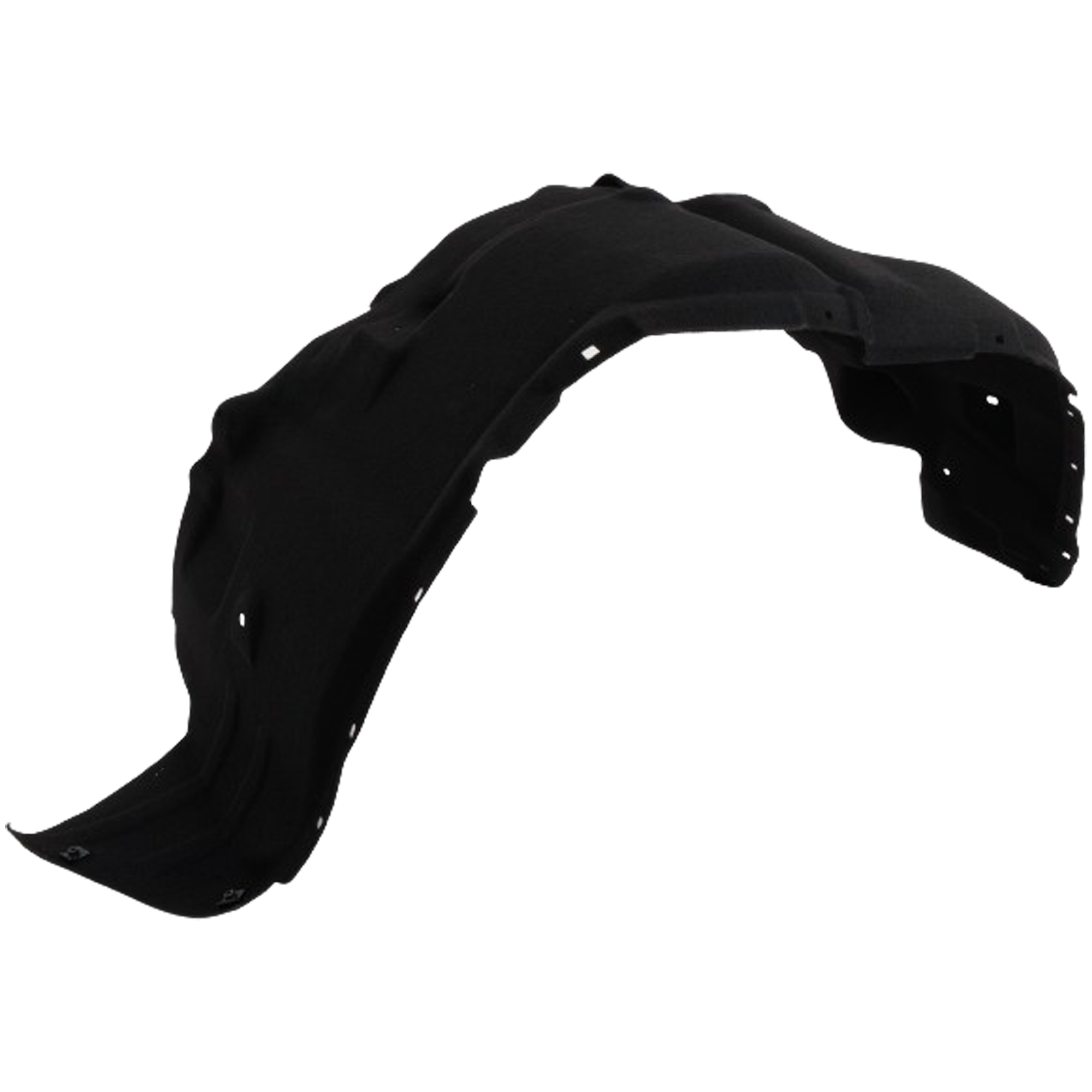 AM TUNDRA 22-25 FRONT FENDER LINER LH w o Spoiler Holes Vacuum Form SKU RT22210118 Partslink TO1248253 OEM 538760C080