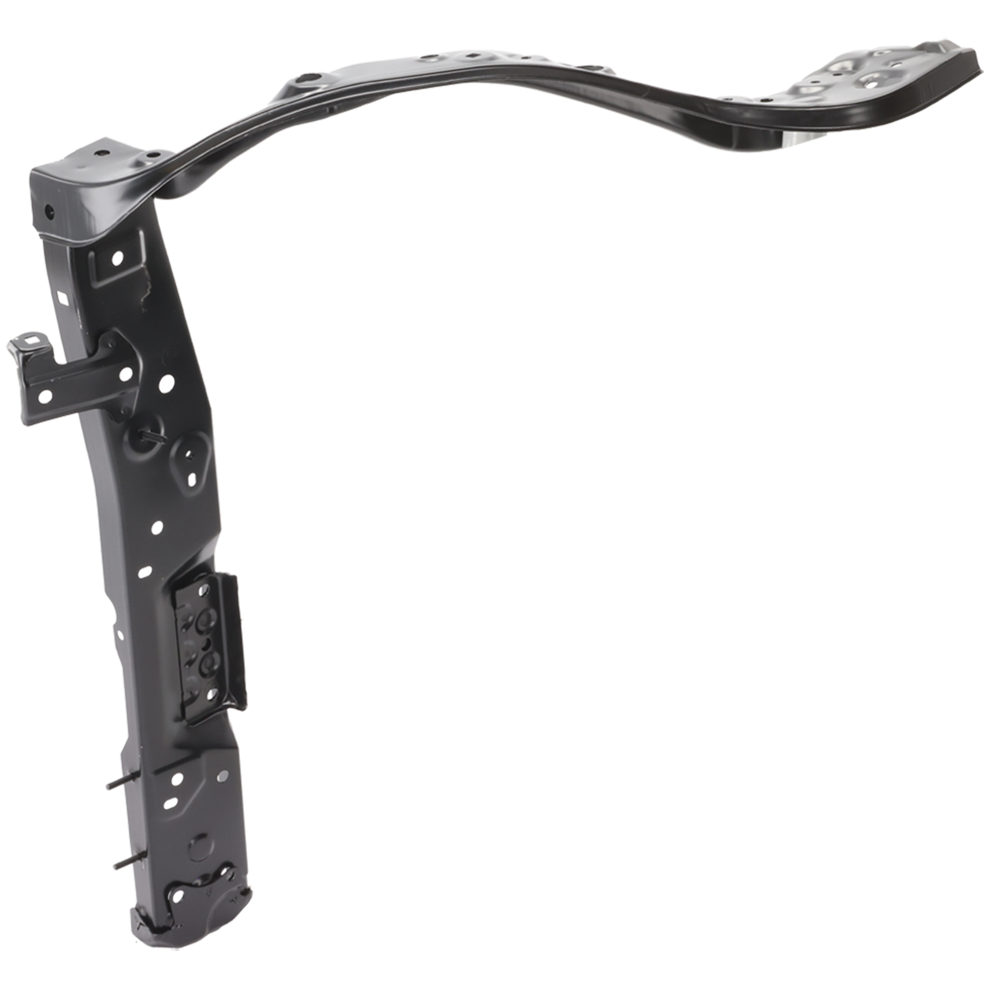 AM HIGHLANDER 20-25 RADIATOR SUPPORT LH Side Support Assembly Steel Hybrid Models SKU RT25050054 Partslink TO1225556 OEM 532030E903