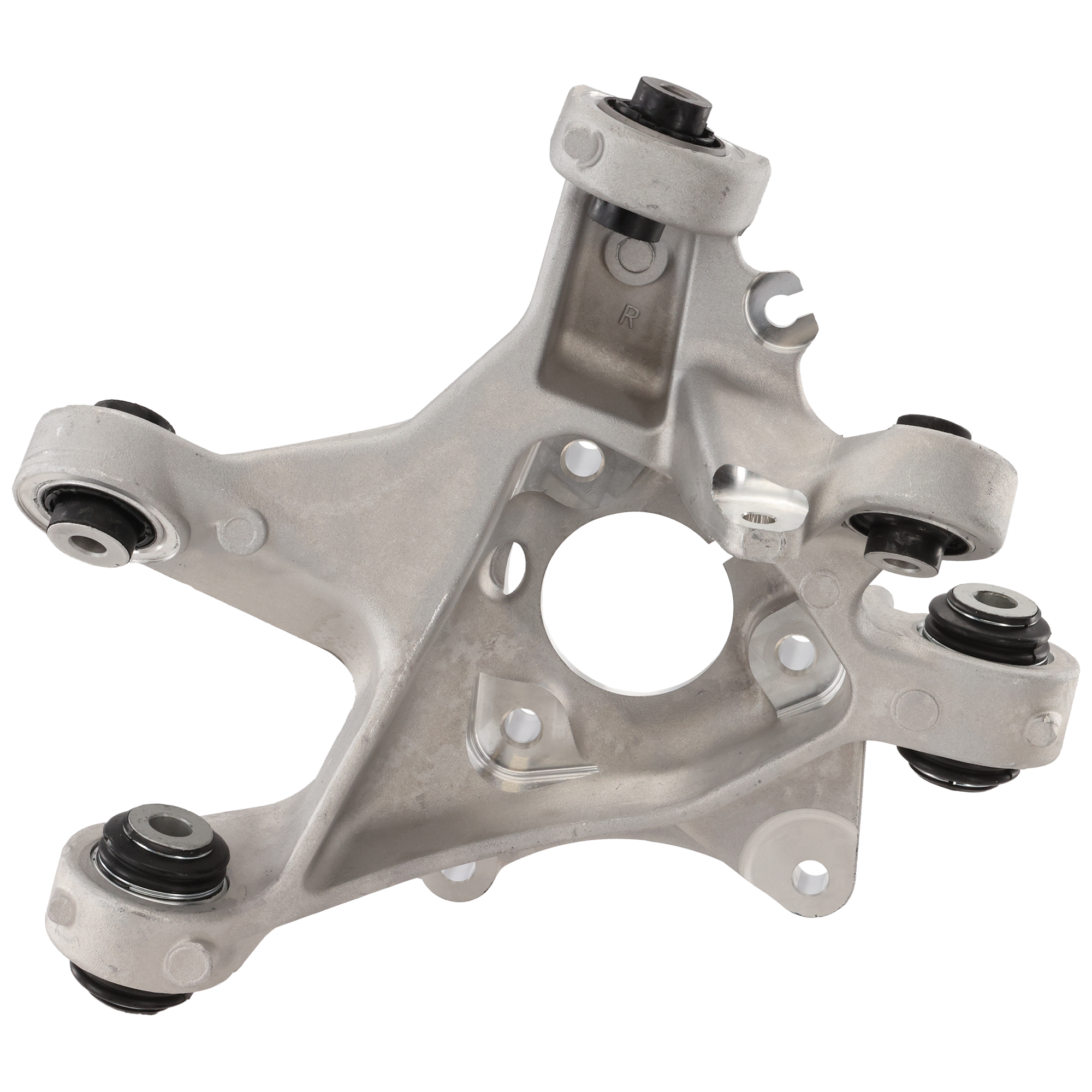 AM MODEL 3-17-23 REAR KNUCKLE RH Silver Aluminum SKU RT28390005 OEM 104441600F