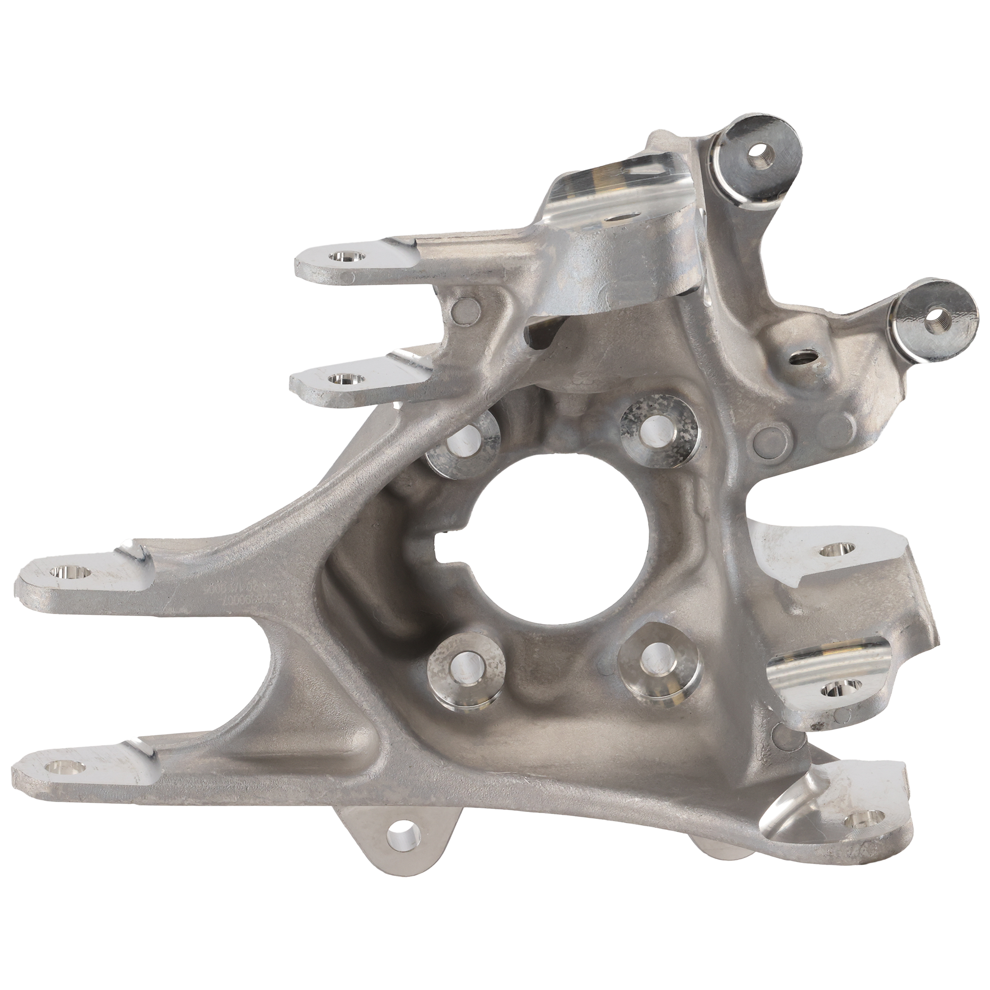 AM MODEL S 12-19 REAR KNUCKLE RH Silver Aluminum SKU RT28390007 OEM 104250700A