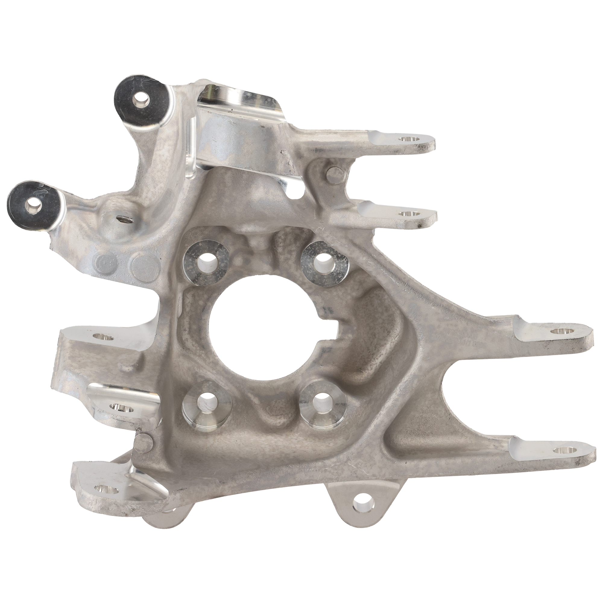 AM MODEL S 12-19 REAR KNUCKLE LH Silver Aluminum SKU RT28390008 OEM 104250600A