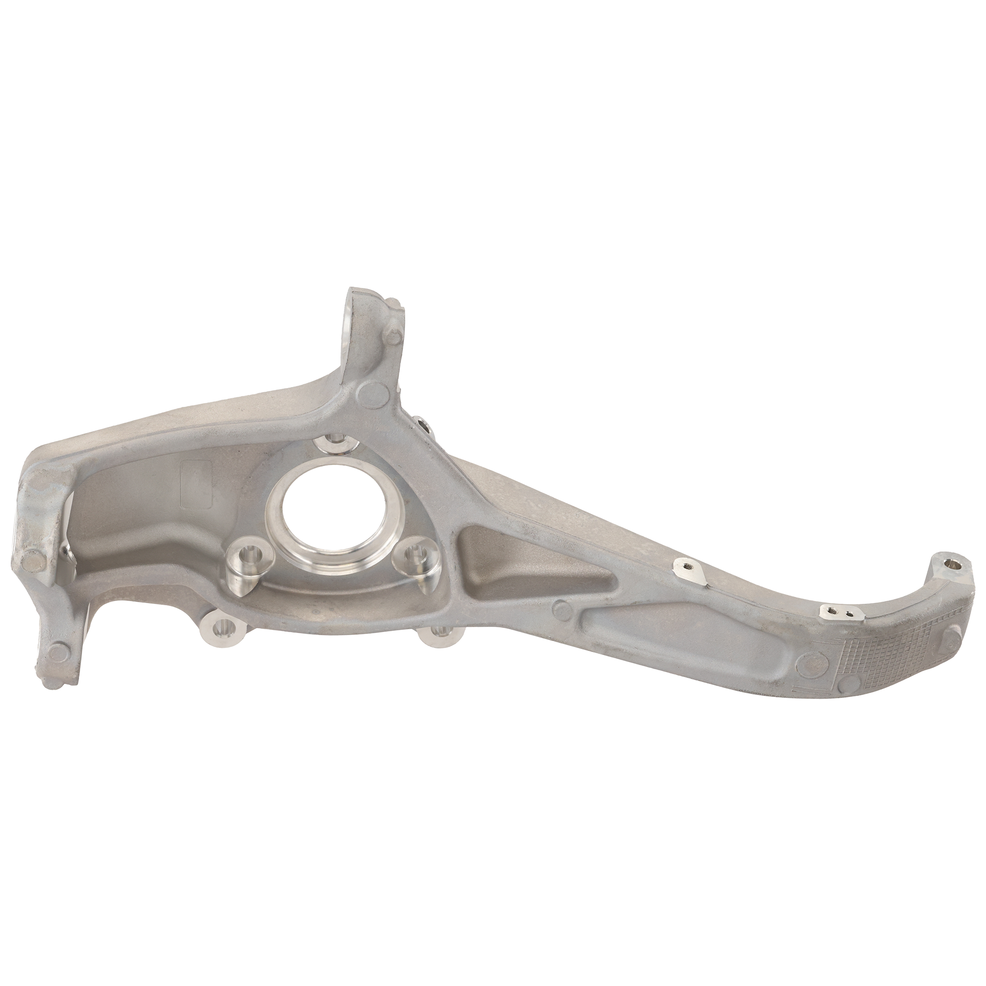 AM MODEL 3-17-23 FRONT KNUCKLE RH Silver Aluminum SKU RT28390011 OEM 104431600E