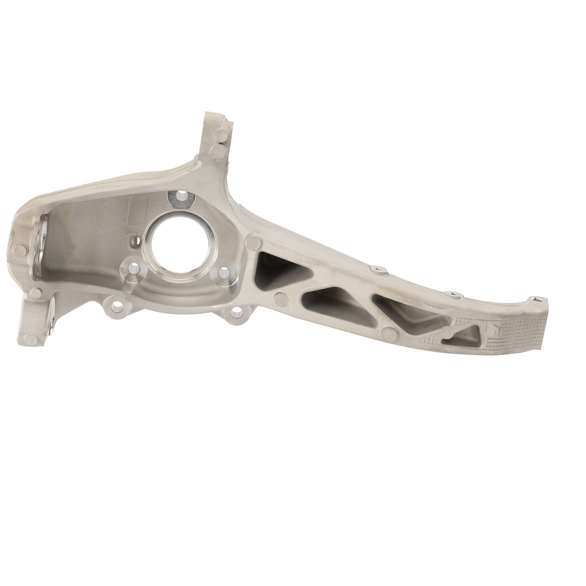 AM MODEL Y 20-23 FRONT KNUCKLE RH Silver Aluminum SKU RT28390013 OEM 118831600E