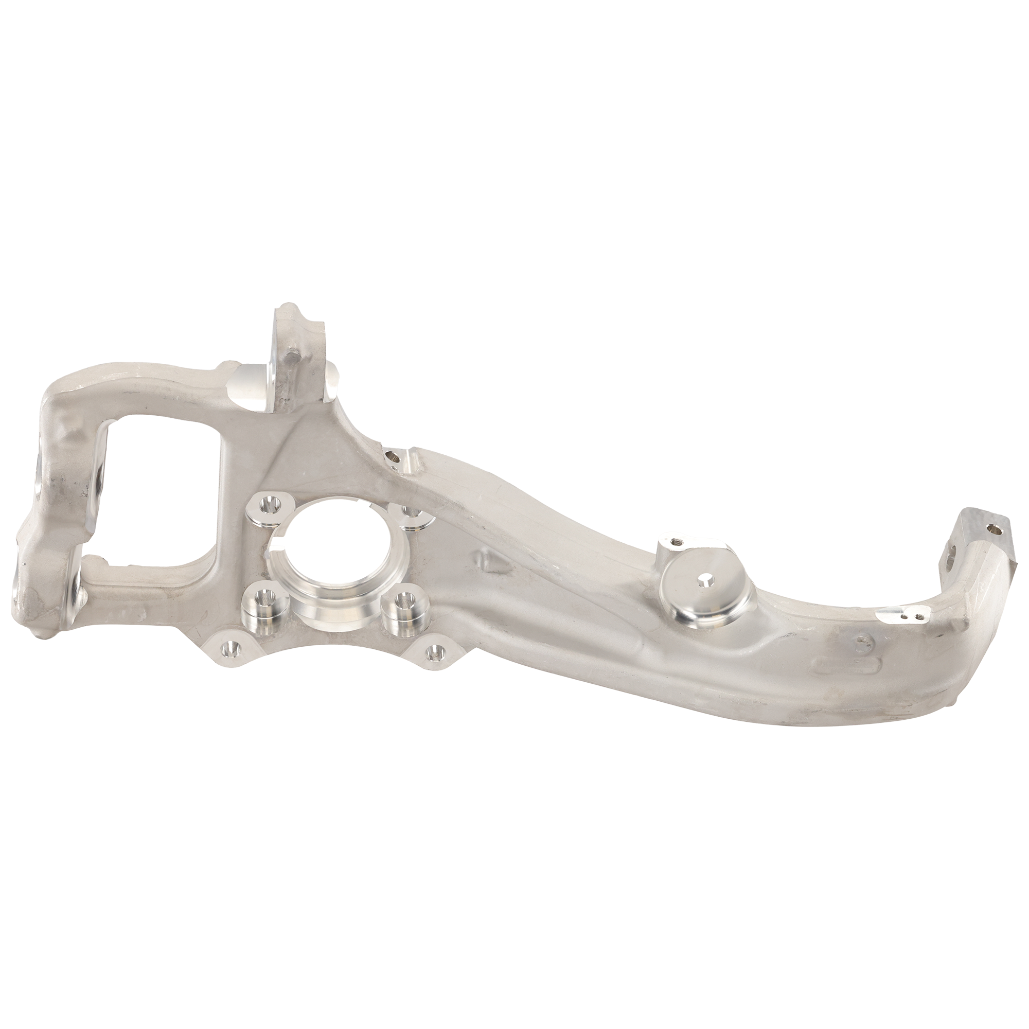 AM MODEL X 16-20 FRONT KNUCKLE RH Silver Aluminum SKU RT28390015 OEM 102731600F