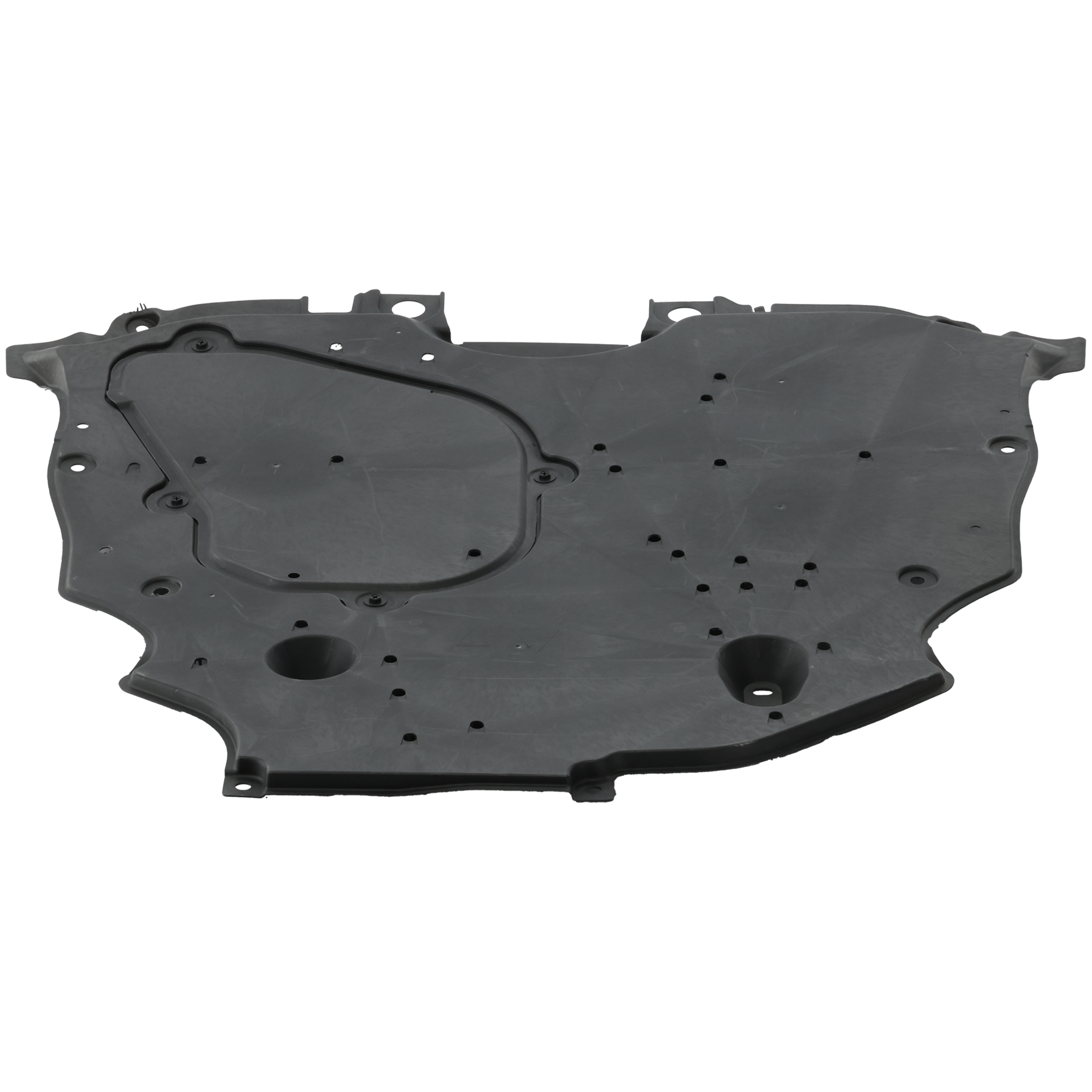 AM RAV4-19-25 ENGINE SPLASH SHIELD Rear North America Built Vehicle SKU RT31010063 Partslink TO1228265 OEM 514200R061