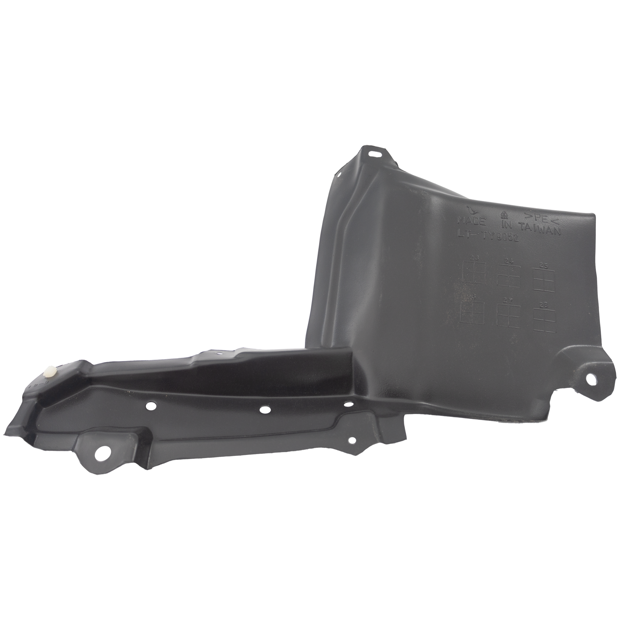AM PRIUS 23-25 PRIUS PRIME 23-24 ENGINE SPLASH SHIELD RH Side Cover Vacuum Form w o Insulation Foam SKU RT31010095 OEM 5144347030 PFM