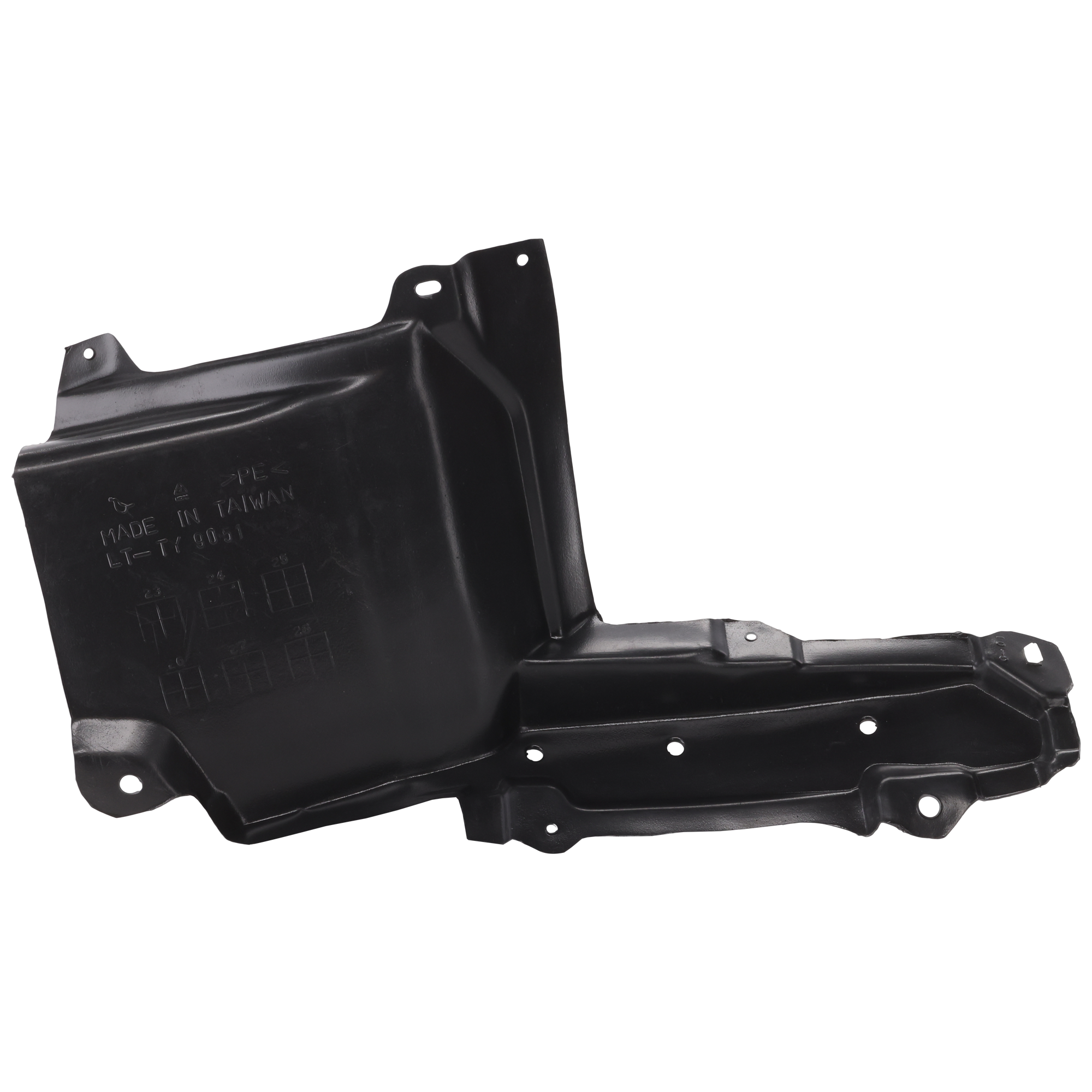 AM PRIUS 23-25 PRIUS PRIME 23-24 ENGINE SPLASH SHIELD LH Side Cover Vacuum Form w o Insulation Foam SKU RT31010096 OEM 5144447020 PFM
