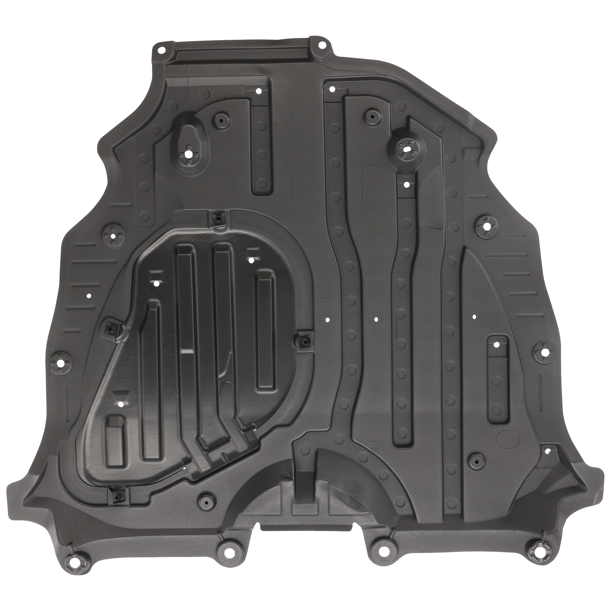 AM HIGHLANDER 22-24 SIENNA23-23 GRAND HIGHLANDER 24-24 ENGINE SPLASH SHIELD Rear Blow Molding w o Insulation Foam SKU RT31010103 Partslink TO1228315 OEM 514200E041
