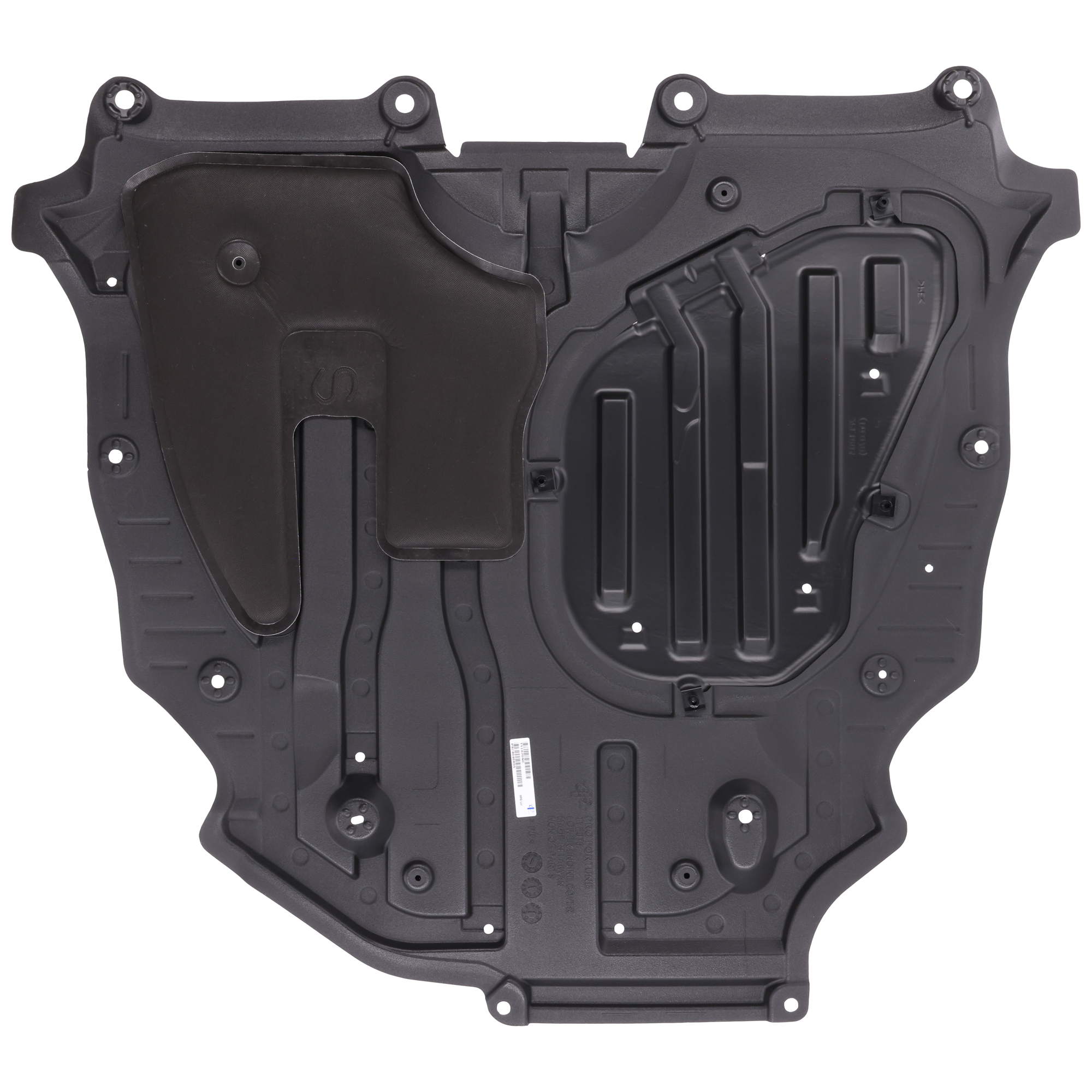AM SIENNA 23-25 ENGINE SPLASH SHIELD Rear Blow Molding w o Insulation Foam Platinum Model SKU RT31010104 Partslink TO1228316 OEM 5142008031