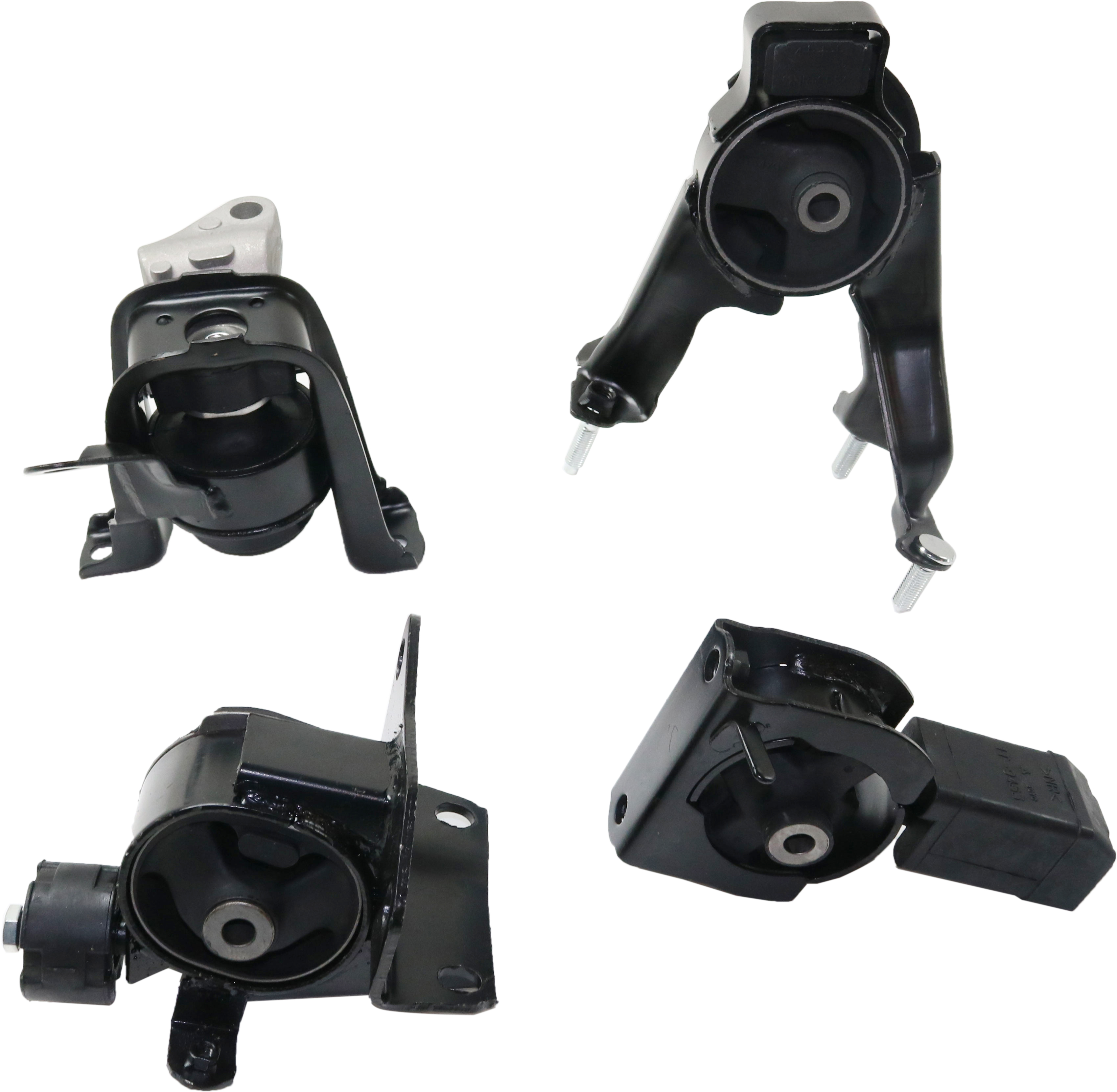 AM COROLLA 03-08 MOTOR AND TRANSMISSION MOUNT KIT 4 Cyl 1.8L eng. Automatic Transmission SKU RT31150002 OEM 123610D100-123050D023-123710D1