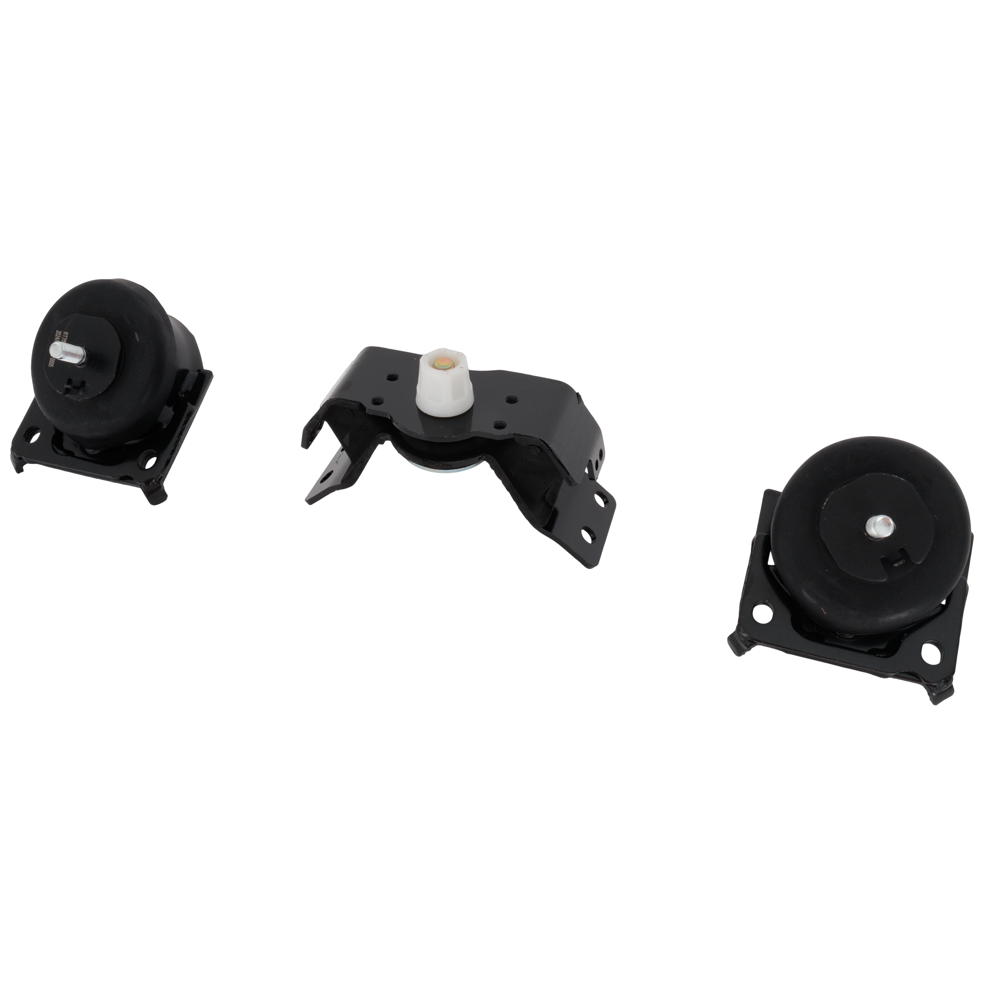 AM 4RUNNER 03-23 TACOMA 05-15 ENGINE MOUNT KIT 2.7L 4Runner Model 4.0L Eng. includes Motor Mount Front RH and LH and Transmission Mount Rear Automatic Manual Transmission SKU RT31150017 OEM 1236131081-1236131081-123710P0
