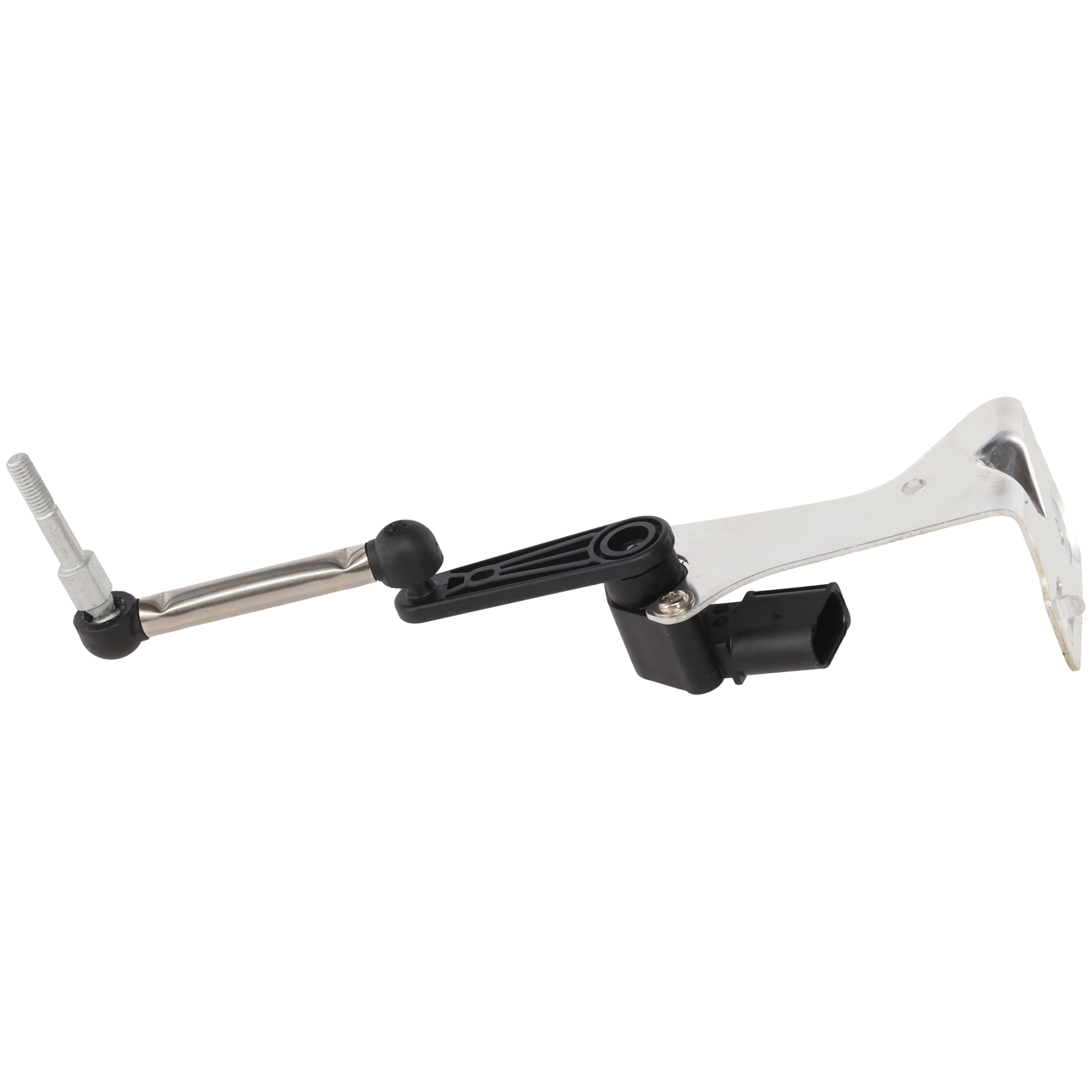 AM MODEL S 12-21 MODEL X 16-21 REAR SUSPENSION RIDE HEIGHT SENSOR LH w Bracket SKU RT32850008 OEM 102797100A