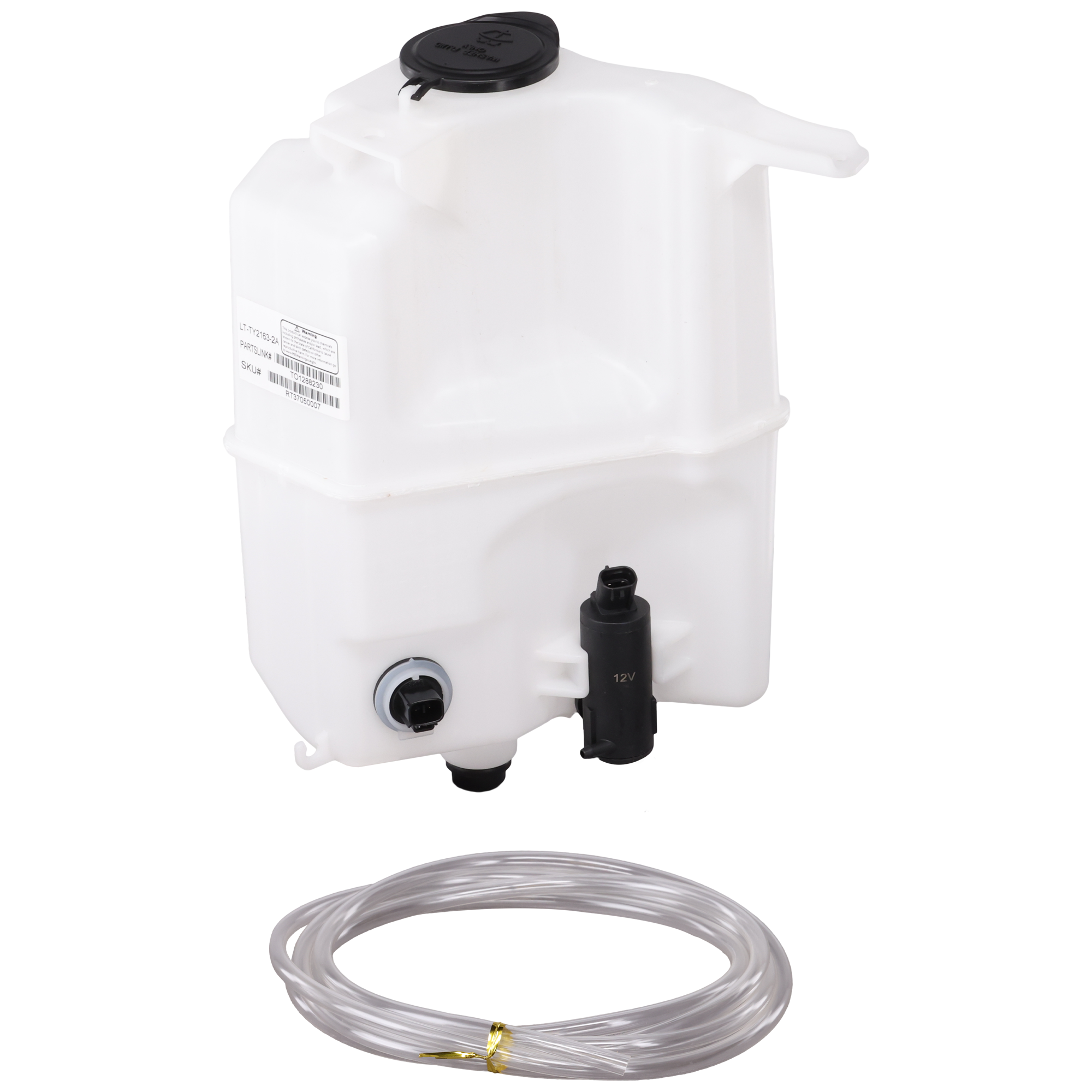 AM TACOMA 16-24 WASHER RESERVOIR Assy w Pump Cap Level Sensor TACOMA 24-24 Crew Cab SKU RT37050007 Partslink TO1288230 OEM 8531504110 PFM 85397AA040-8533