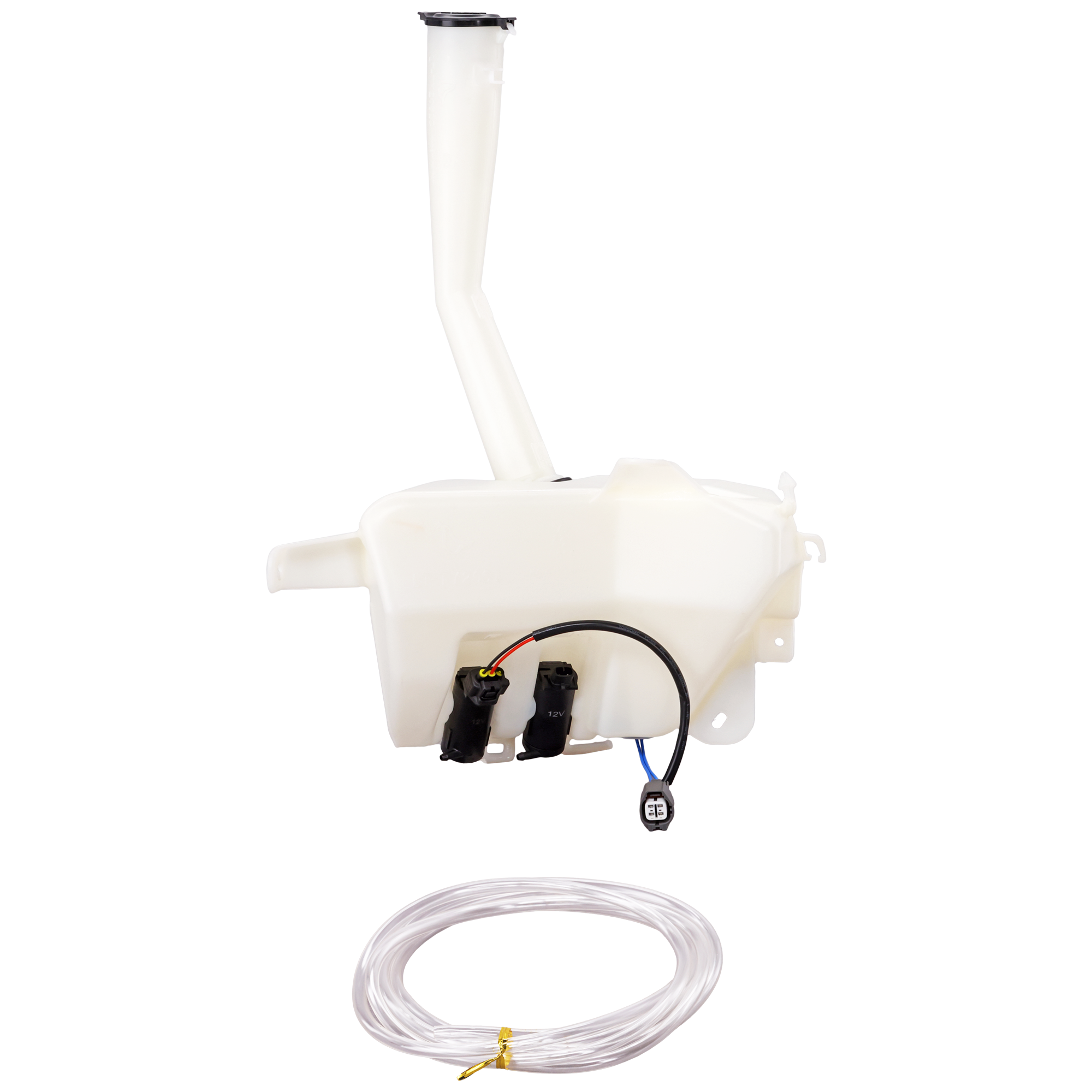 AM SEQUOIA 01-07 WASHER RESERVOIR w Cap Inlet Pump and Sensor SKU RT37050037 Partslink TO1288258 OEM 853150C040 PFM