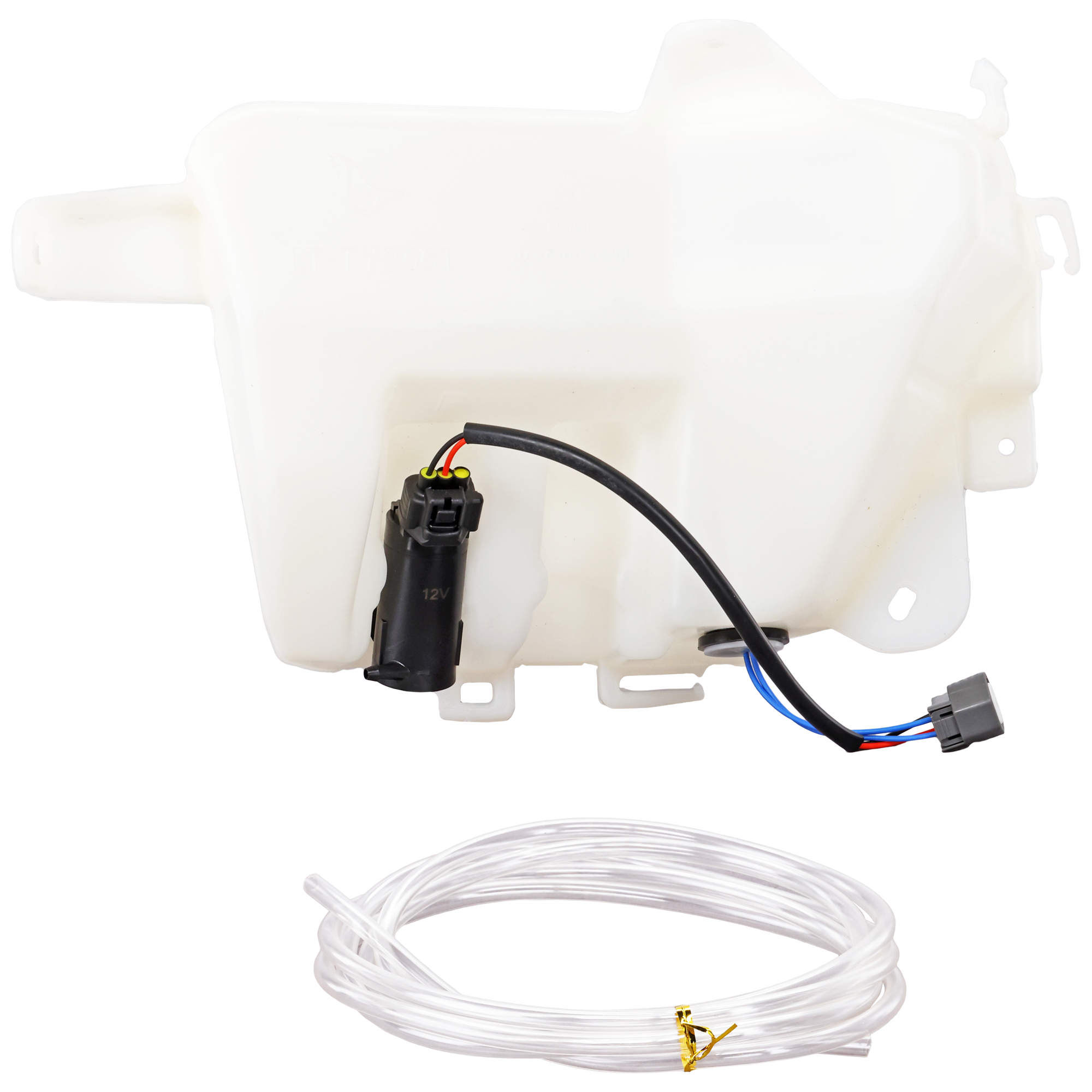 AM TUNDRA 00-06 WASHER RESERVOIR w Pump and Sensor SKU RT37050039 Partslink TO1288259 OEM 853150C030 PFM