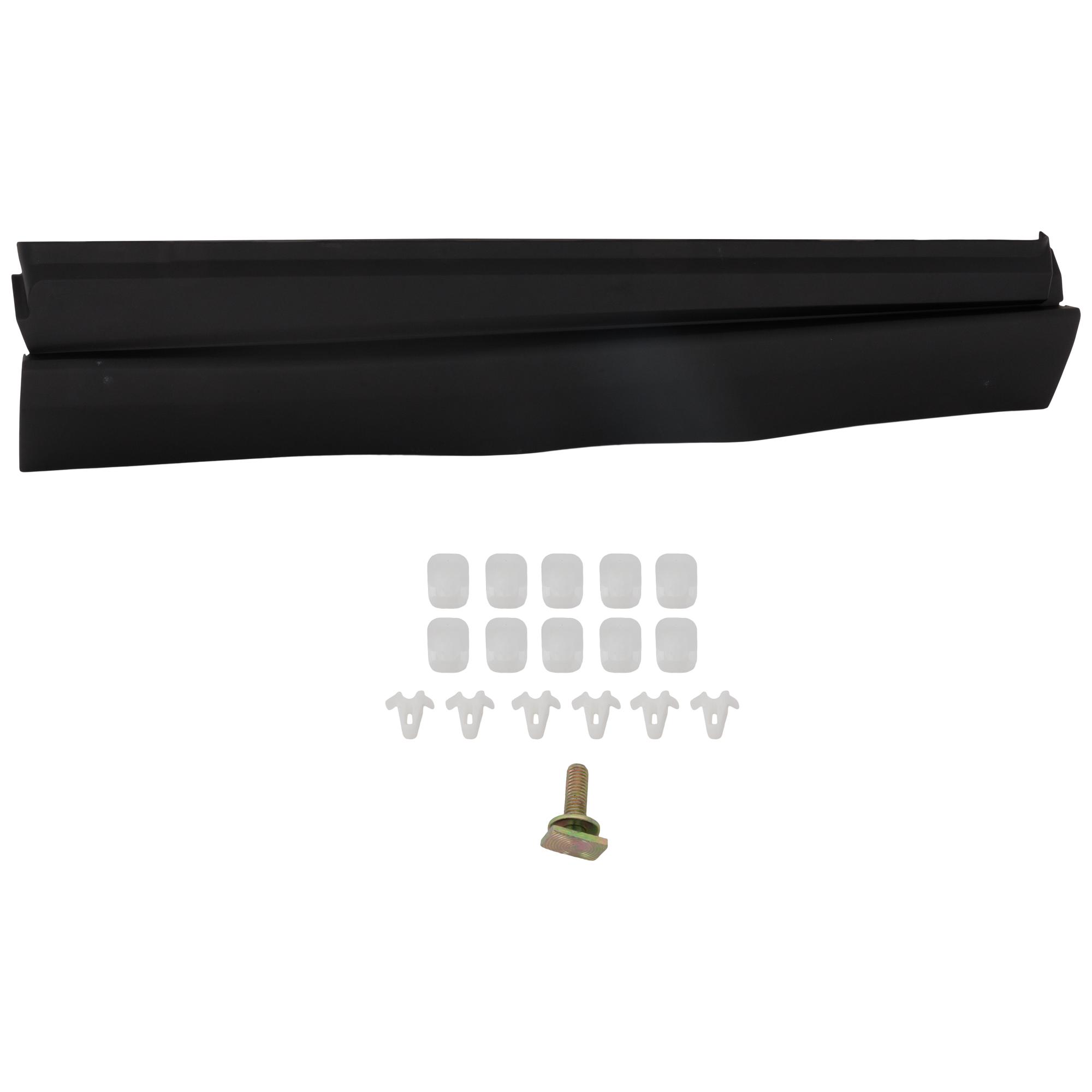 AM HIGHLANDER 19-19 FRONT DOOR MOLDING RH Assembly Flat Black SKU RT46170007 Partslink TO1305114 OEM 750710E120