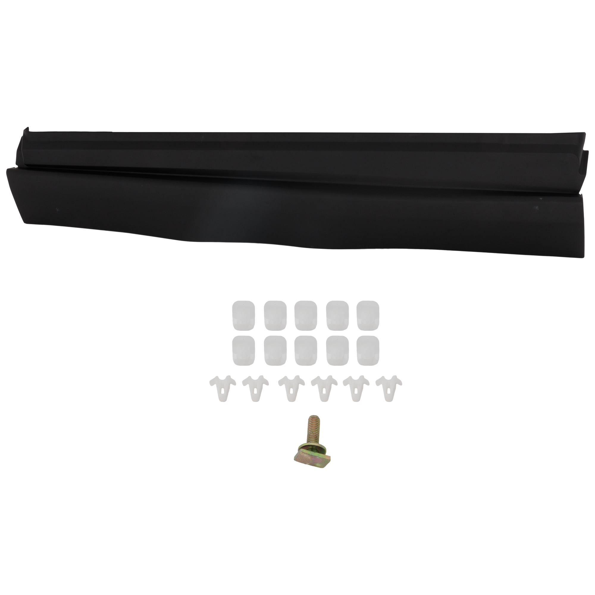 AM HIGHLANDER 19-19 FRONT DOOR MOLDING LH Assembly Flat Black SKU RT46170008 Partslink TO1304114 OEM 750720E120