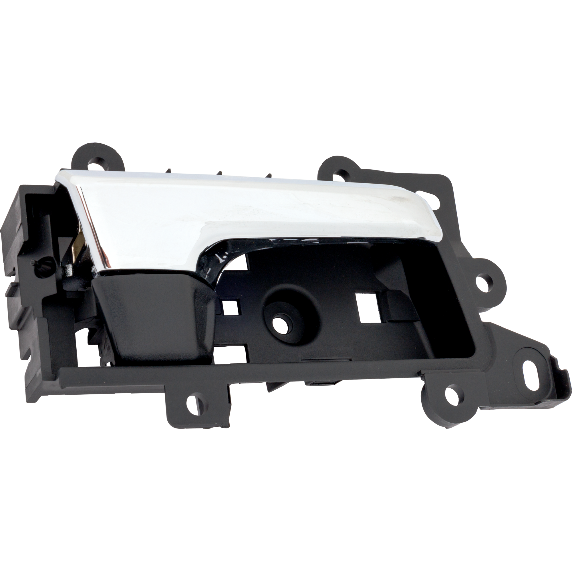 AM 4RUNNER 10-22 FRONT OR REAR INTERIOR DOOR HANDLE RH Chrome Lever + Textured Black Housing Plastic SKU RT46210033