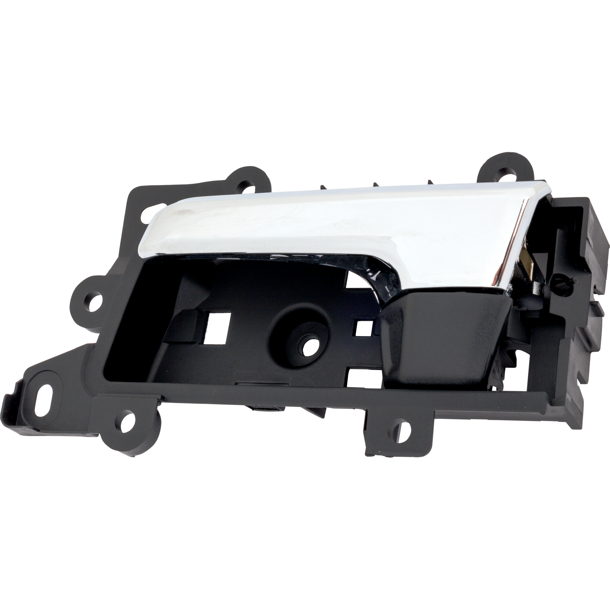 AM 4RUNNER 10-22 FRONT OR REAR INTERIOR DOOR HANDLE LH Chrome Lever + Textured Black Housing Plastic SKU RT46210034
