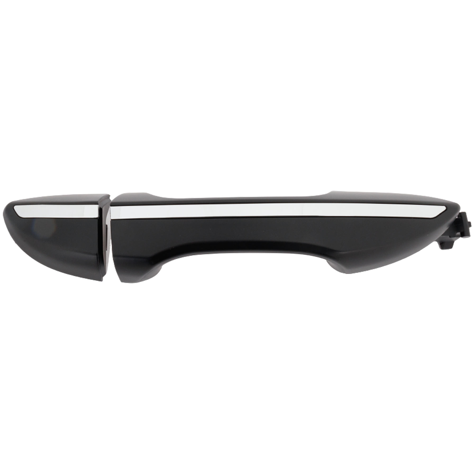 AM COROLLA 14-19 FRONT EXTERIOR DOOR HANDLE RH Chrome Lever Primed Black Insert w o Keyhole SKU RT46250029K OEM 6921002200B0