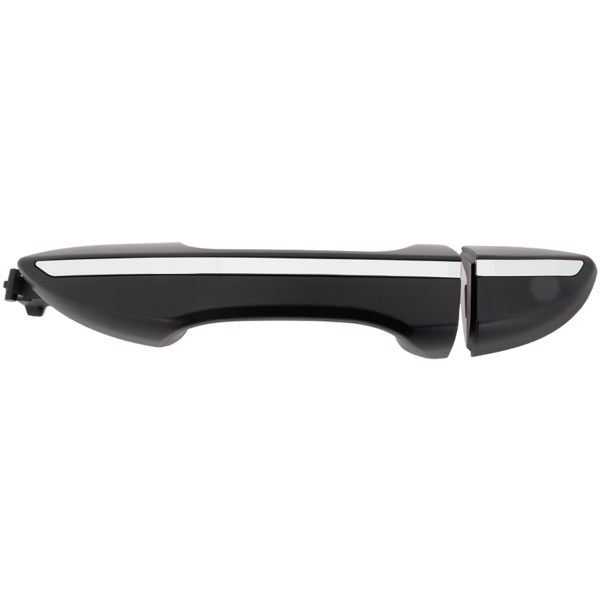 AM COROLLA 14-19 FRONT EXTERIOR DOOR HANDLE LH Chrome Lever Primed Black Insert w o Keyhole SKU RT46250030K OEM 6922002130B0
