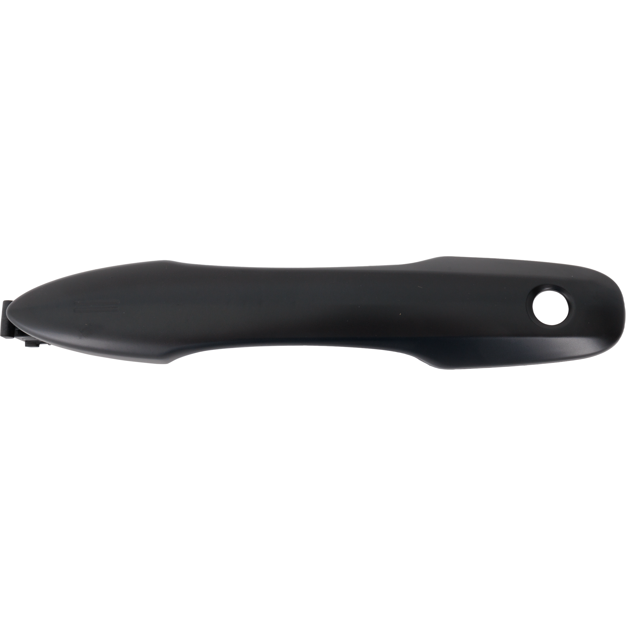 AM PRIUS 15-21 FRONT EXTERIOR DOOR HANDLE LH Primed Black w Smart Entry System w Keyhole SKU RT46250034 OEM 6921047040C0