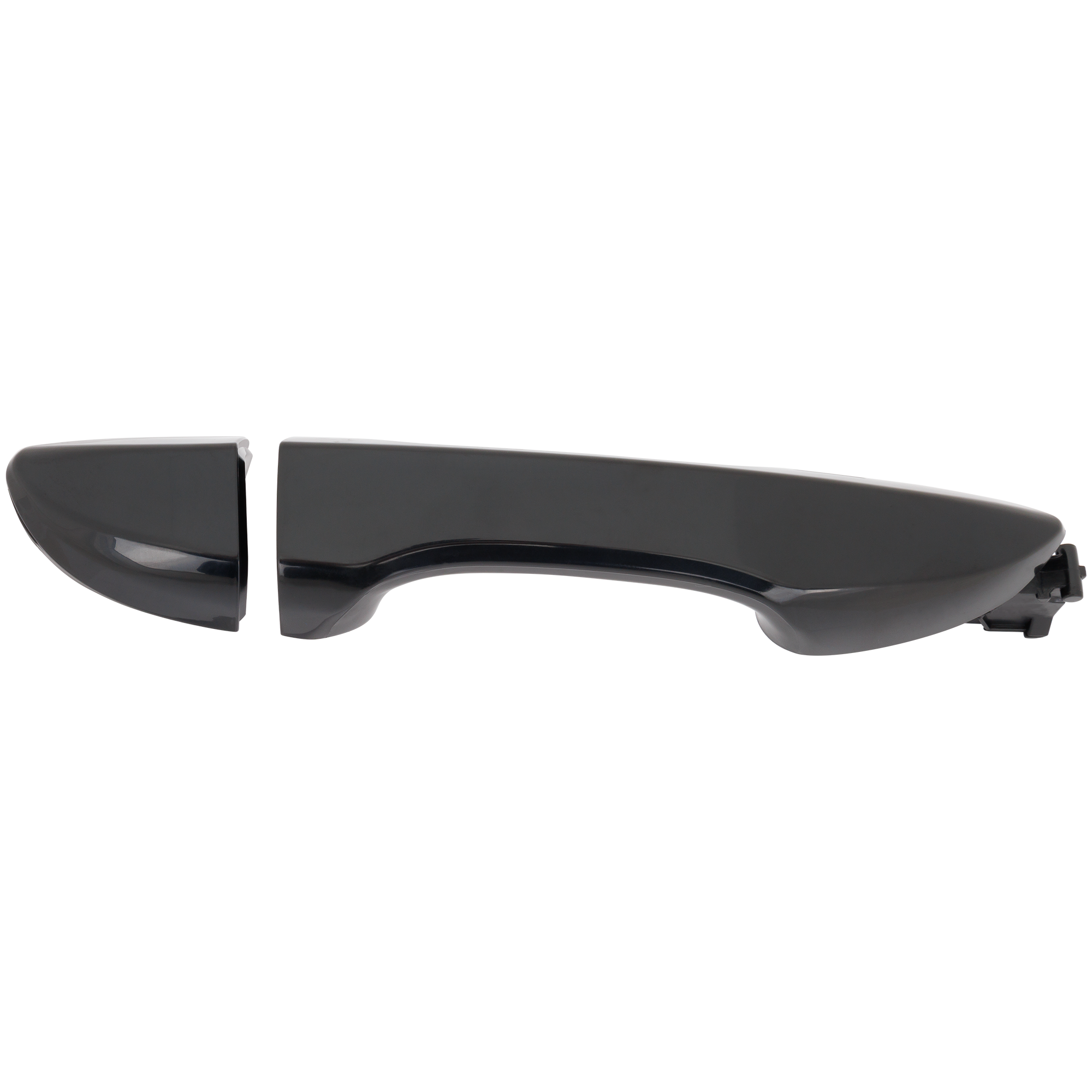 AM COROLLA 14-19 FRONT EXTERIOR DOOR HANDLE RH Smooth Black w Smart Entry System w o Keyhole SKU RT46250037K OEM 6921002140C0