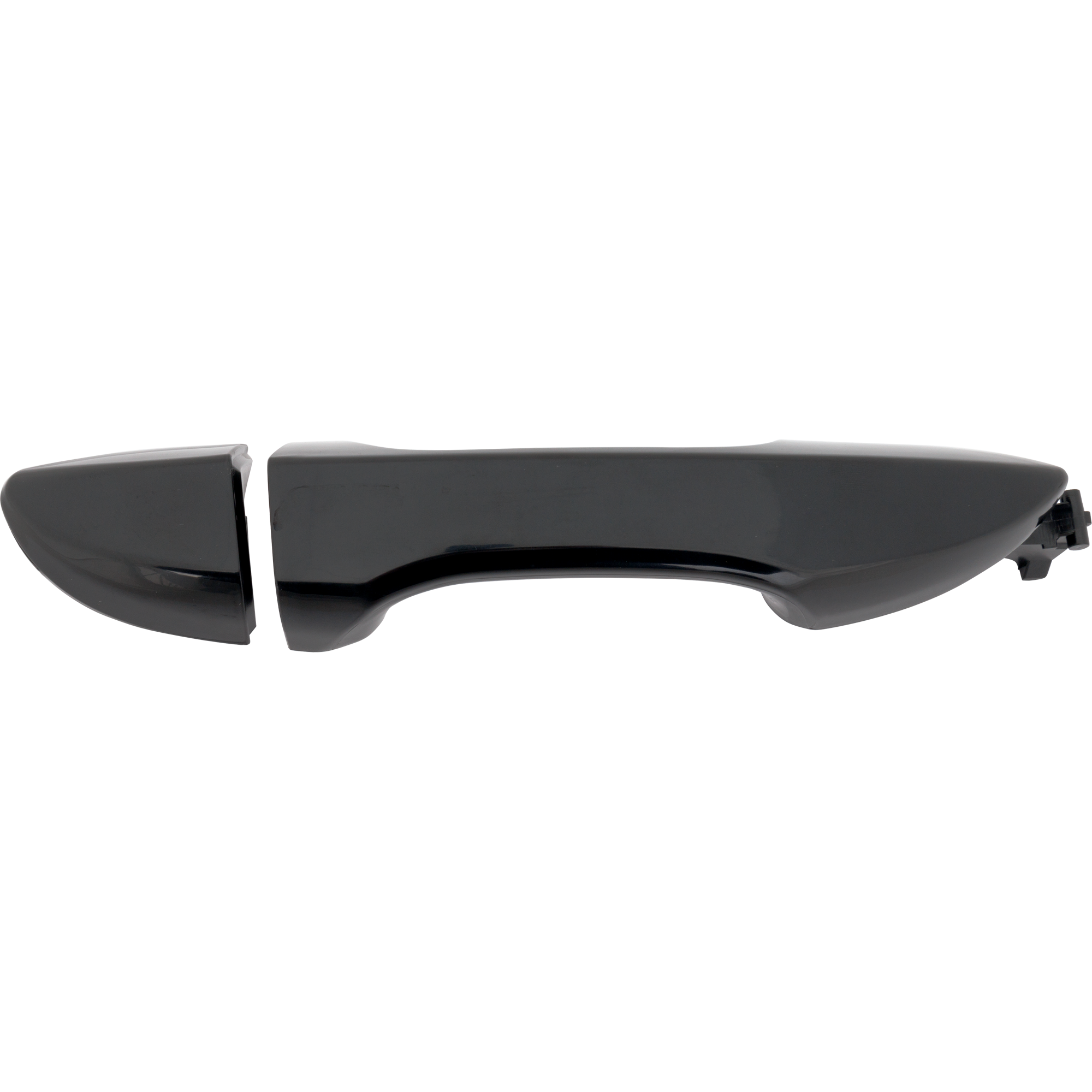 AM COROLLA 14-19 FRONT EXTERIOR DOOR HANDLE RH Smooth Black w o Keyhole SKU RT46250075K OEM 6921102902