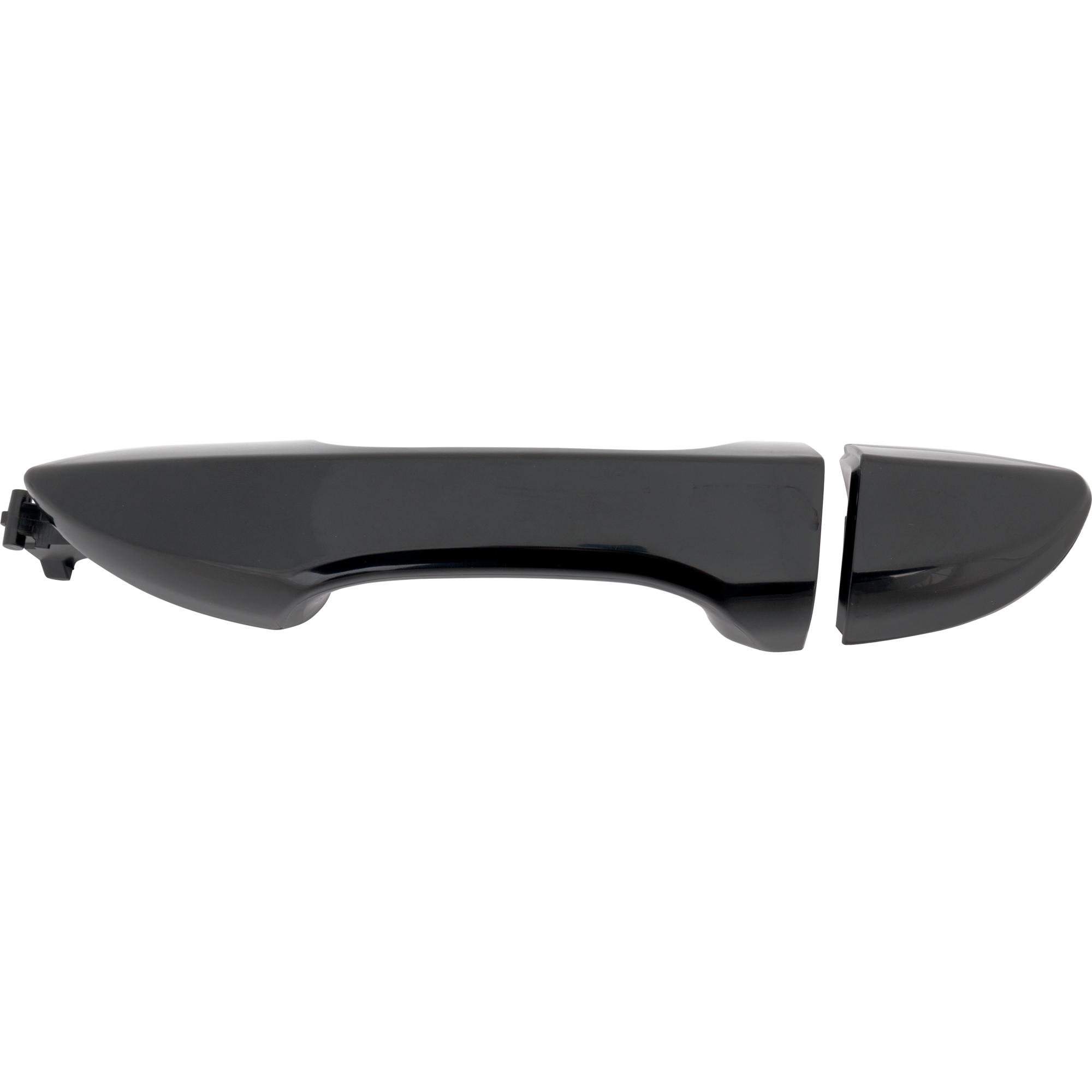 AM COROLLA 14-19 FRONT EXTERIOR DOOR HANDLE LH Smooth Black w o Keyhole SKU RT46250076K OEM 6921202902