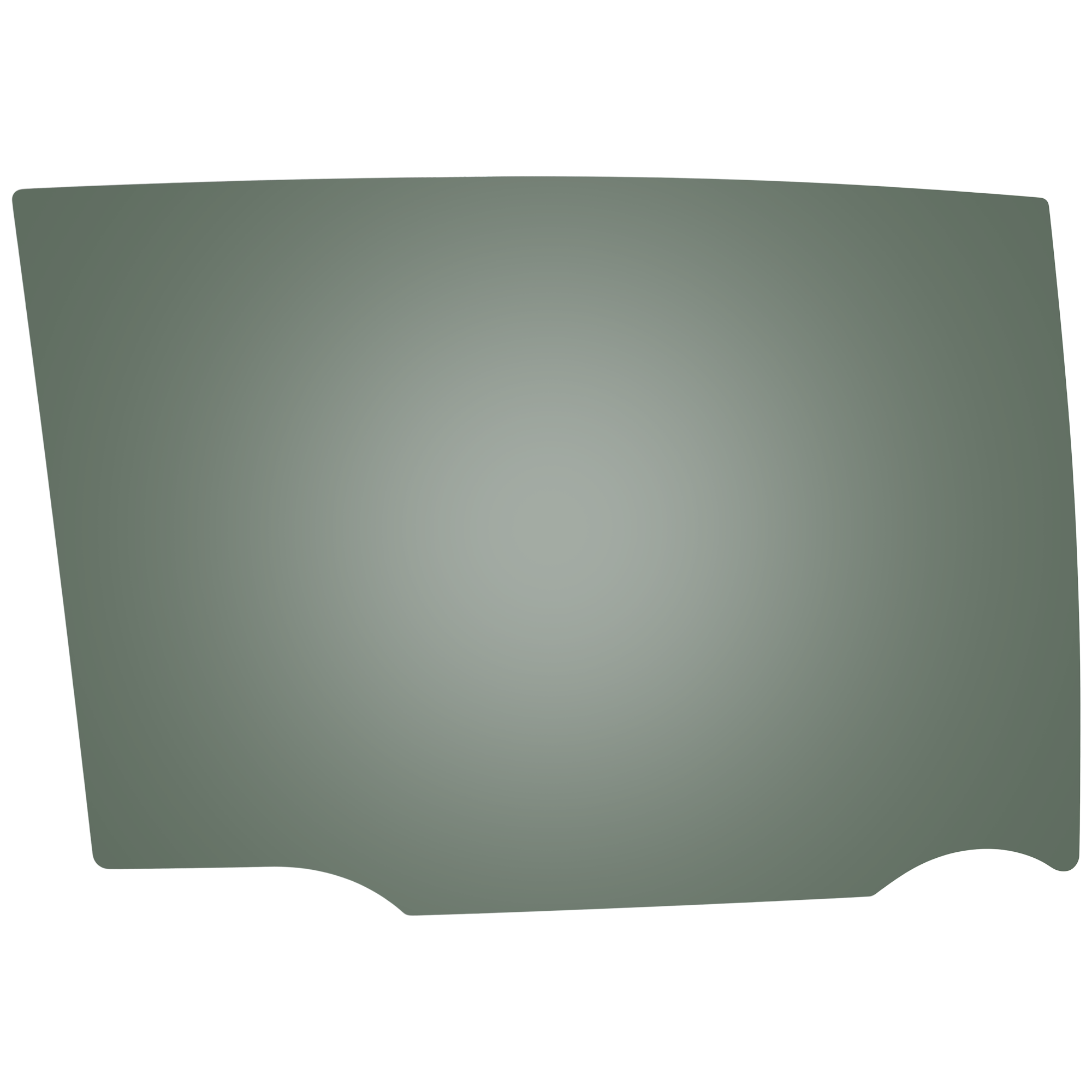AM RAV4-13-18 REAR DOOR GLASS RH Gray Tint Privacy w Solar SKU RT48130031 OEM 681130R050