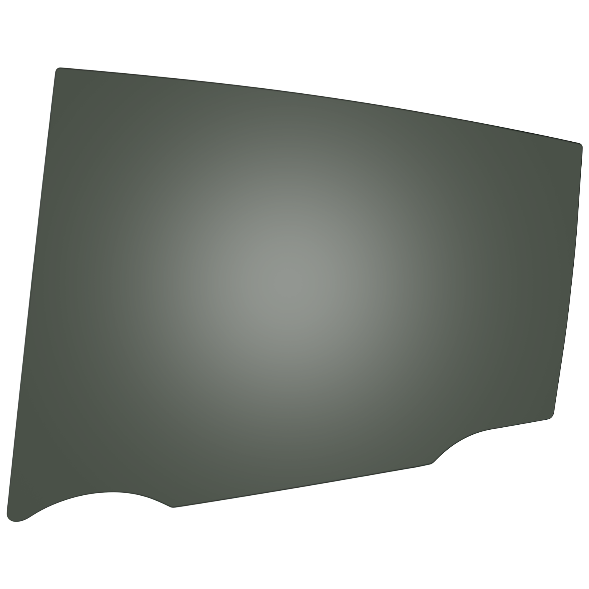 AM RAV4-13-18 REAR DOOR GLASS LH Gray Tint Privacy w Solar SKU RT48130032 OEM 681140R050