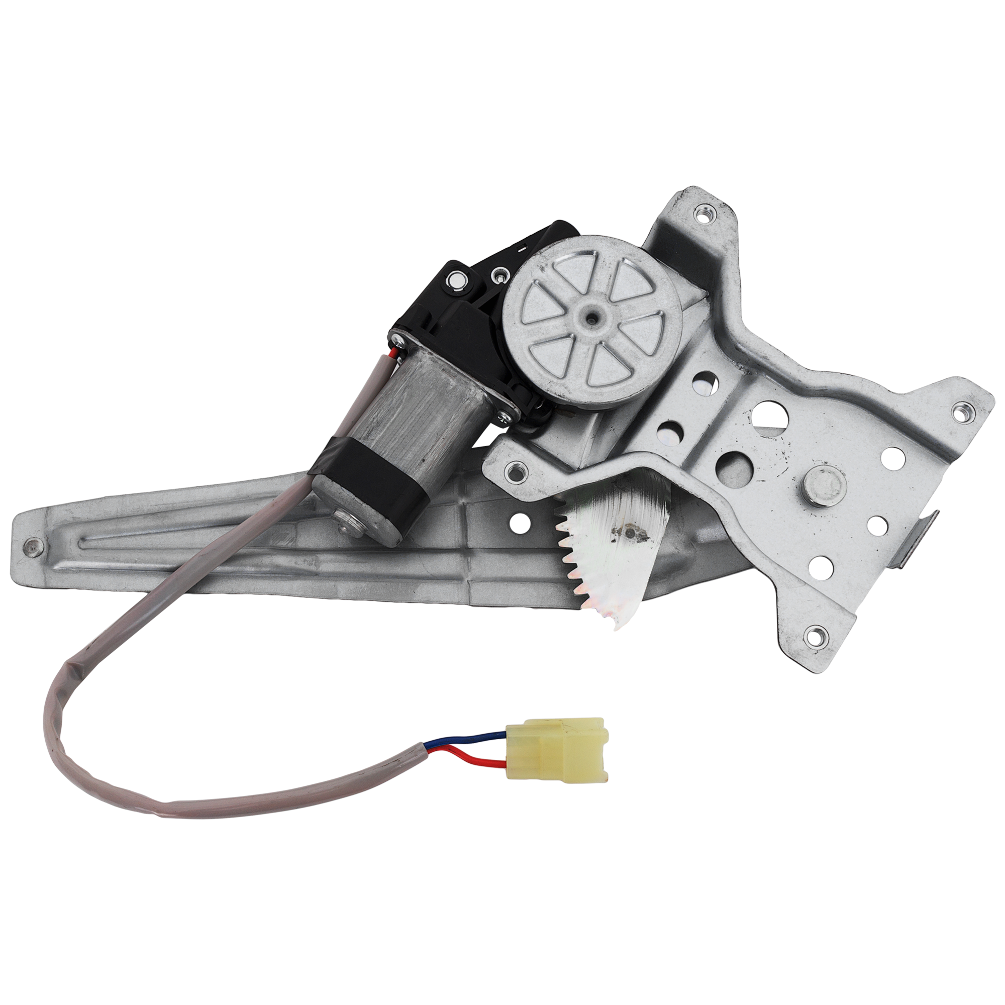 AM YARIS 07-12 REAR WINDOW REGULATOR RH Power w Motor 2 Pins Sedan SKU RT49170043 Partslink TO1551122 OEM 6980352100 PFM