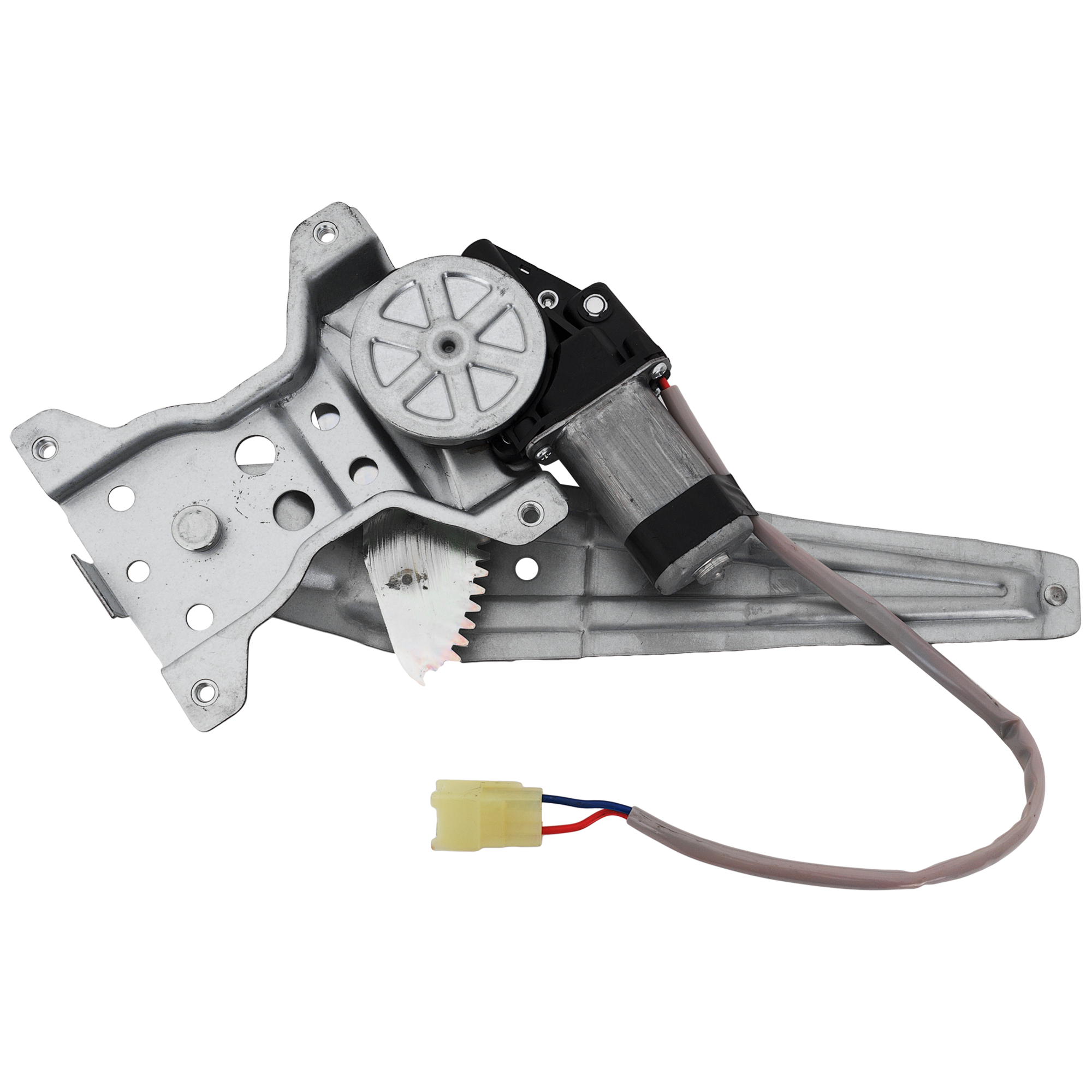 AM YARIS 07-12 REAR WINDOW REGULATOR LH Power w Motor 2 Pins Sedan SKU RT49170044 Partslink TO1550122 OEM 6980452090 PFM