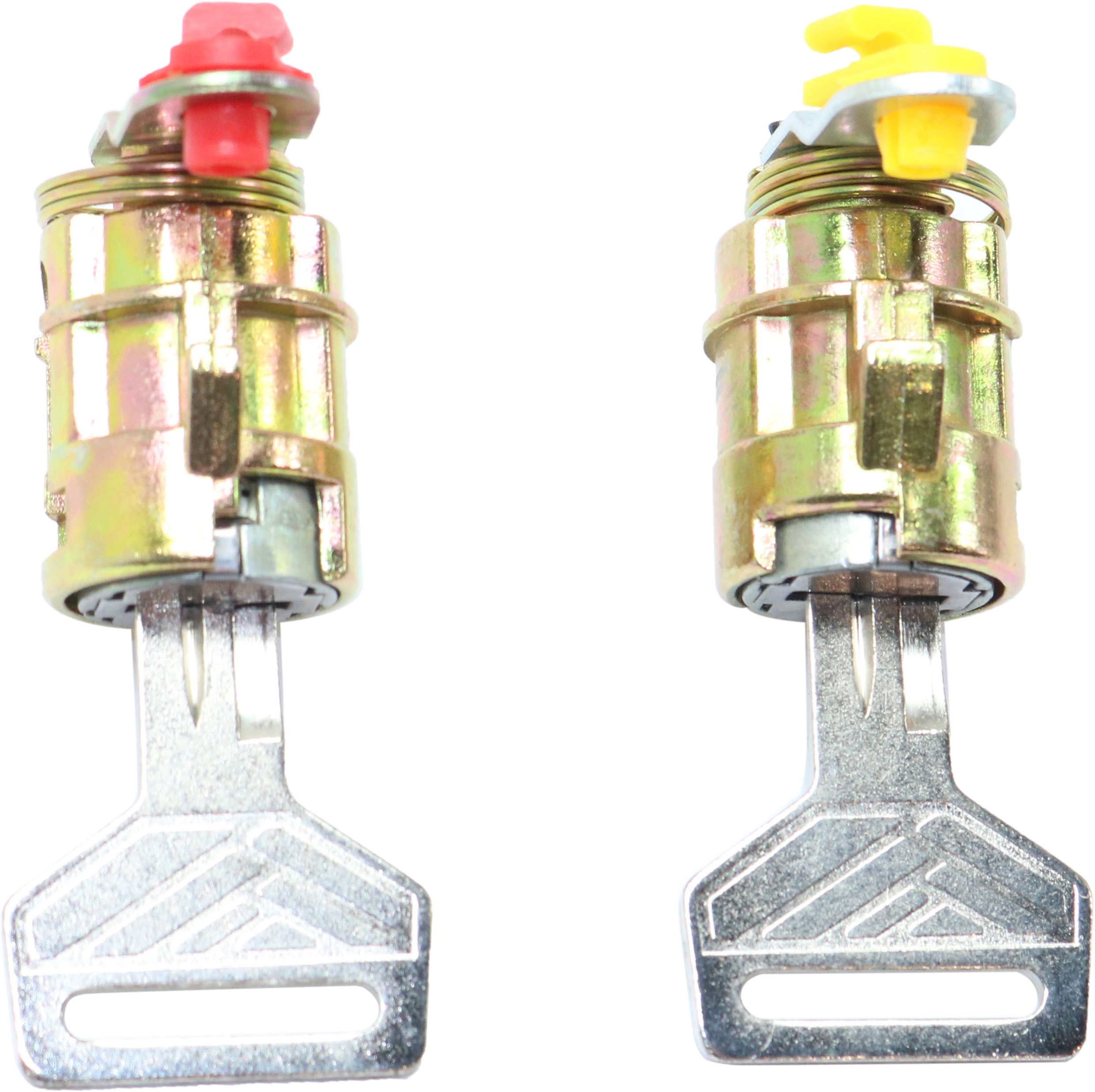 AM 4RUNNER 96-98 DOOR LOCK CYLINDER Chrome w Keys Set of 2 SKU RT54560005 OEM 6905135090-6905235090