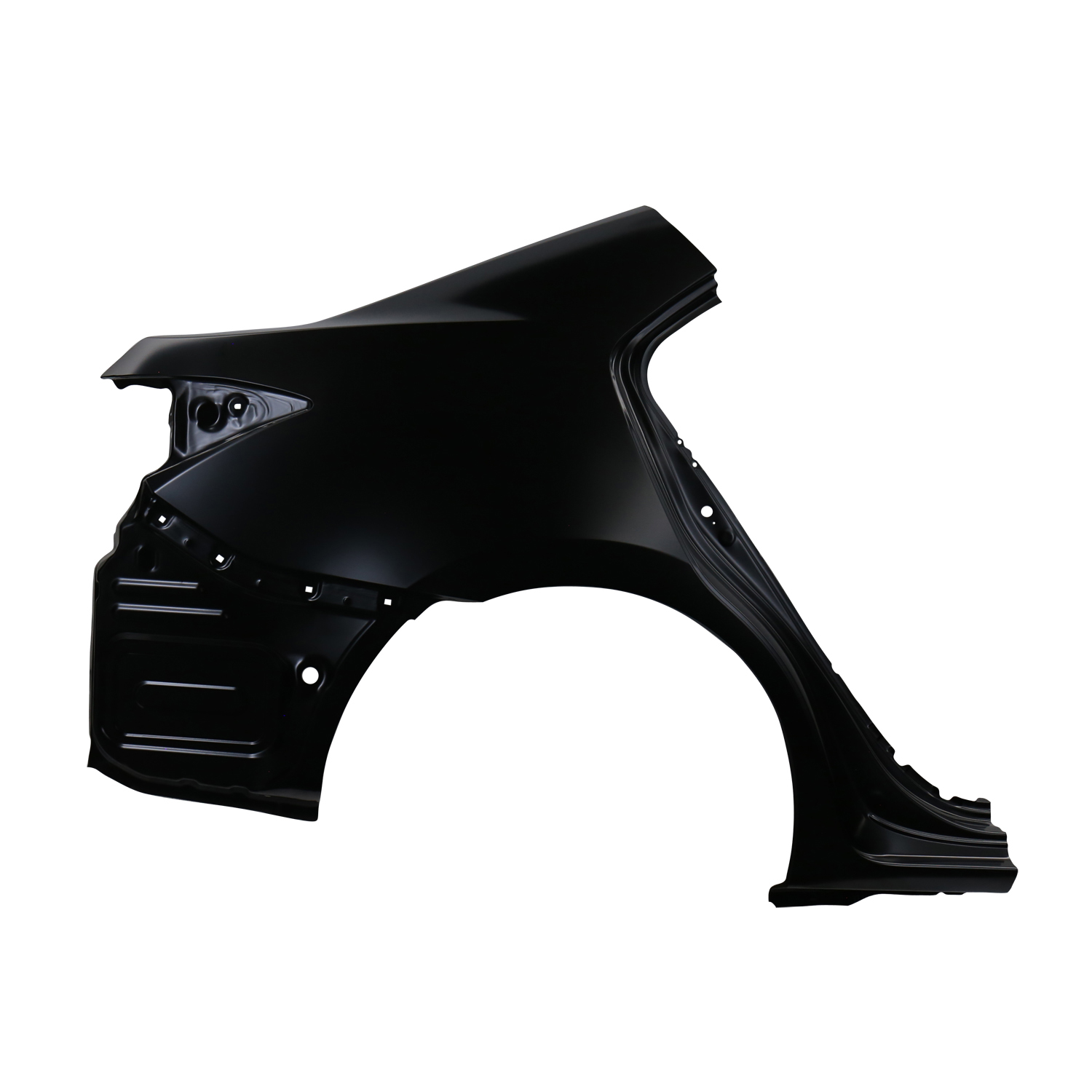 AM COROLLA 14-19 QUARTER PANEL RH Assembly Primed Steel Sedan CAPA SKU RT55010007Q Partslink TO1701126C OEM 6160102410