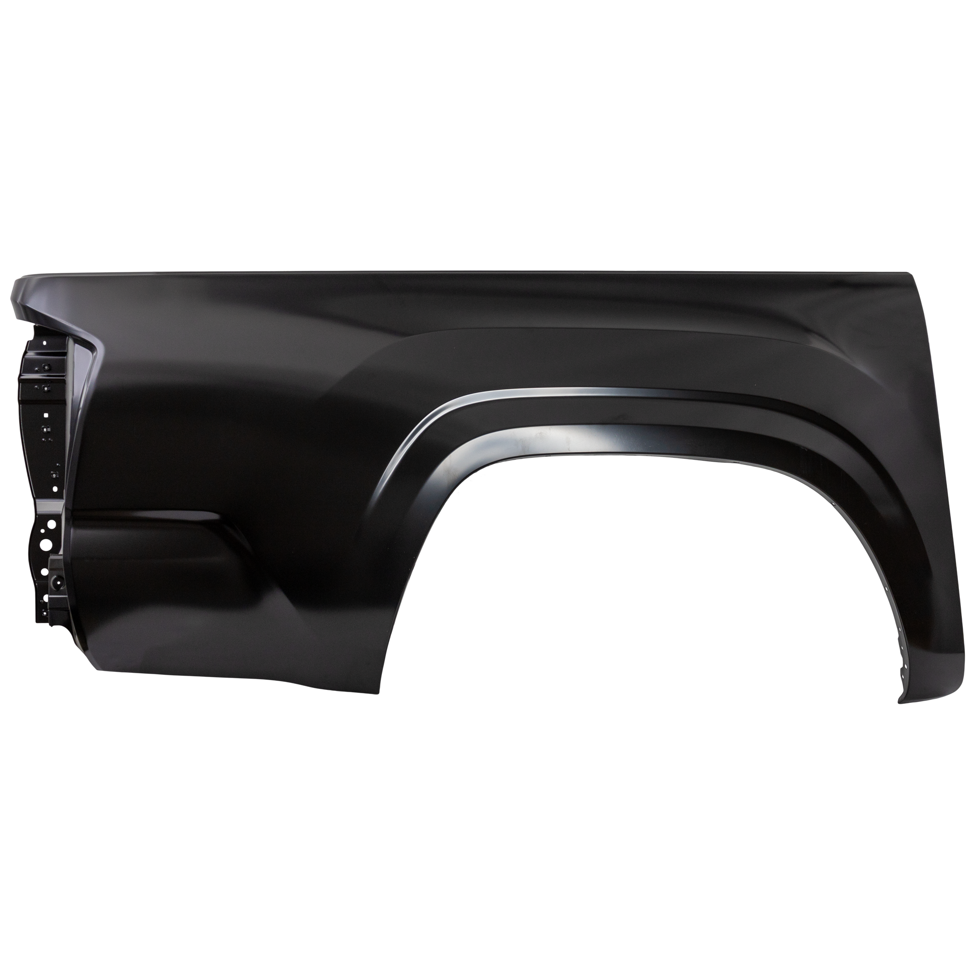 AM TACOMA 16-23 REAR TRUCK BEDSIDE PANEL RH Primed Steel Crew Cab w o Fender Flare Holes 5 Ft. Bed CAPA SKU RT55210003Q Partslink TO1757106C OEM 6550004440