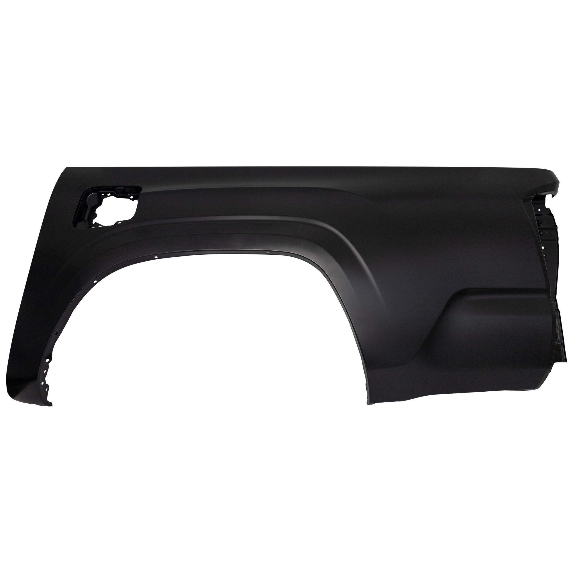 AM TACOMA 16-23 REAR TRUCK BEDSIDE PANEL LH Primed Steel Crew Cab w o Fender Flare Holes 5 Ft. Bed SKU RT55210004 Partslink TO1756106 OEM 6560004380