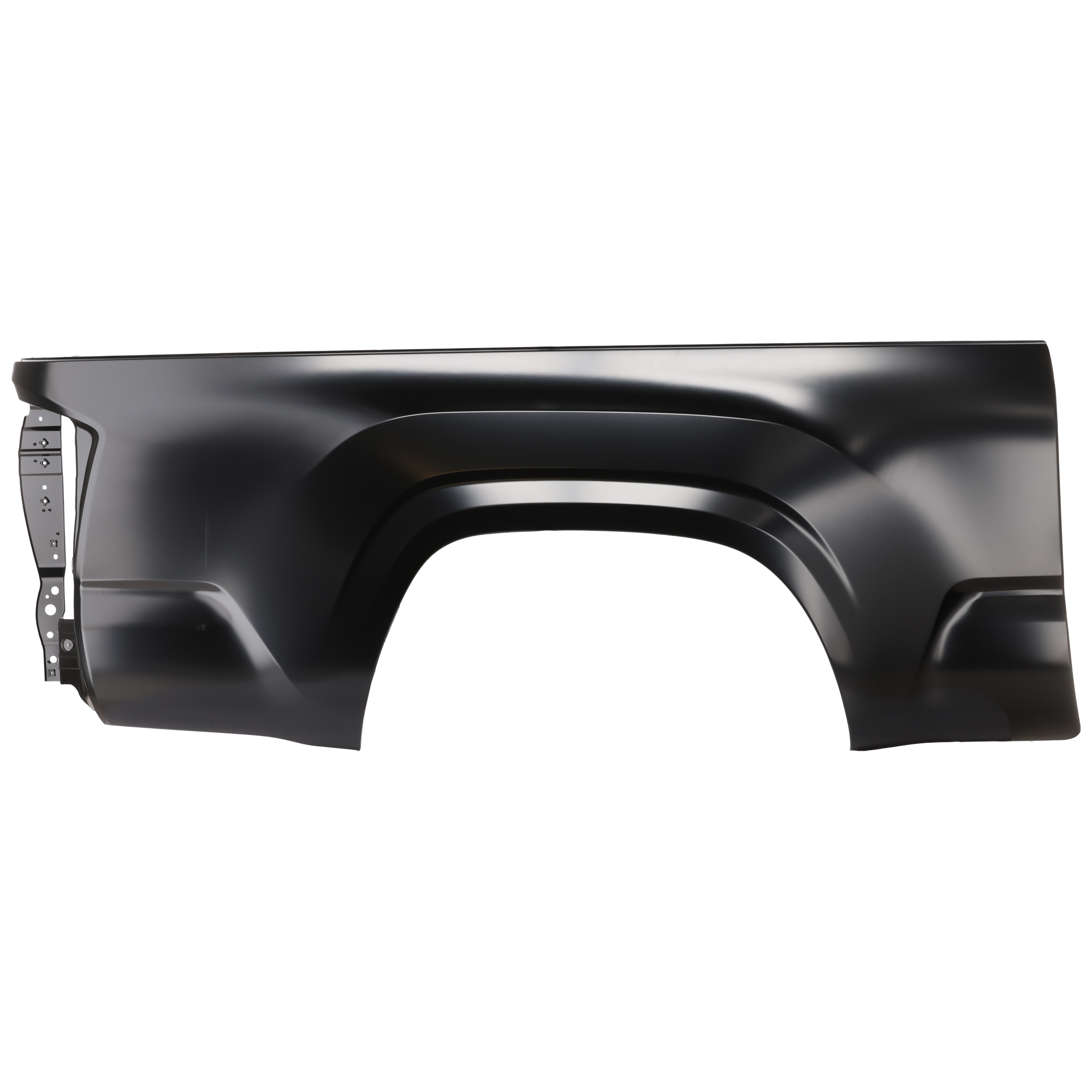 AM TACOMA 16-23 REAR TRUCK BEDSIDE PANEL RH Primed Steel Crew Extended Cab w o Fender Flare Holes 6 Ft. Bed CAPA SKU RT55210007Q Partslink TO1757108C OEM 6550004450