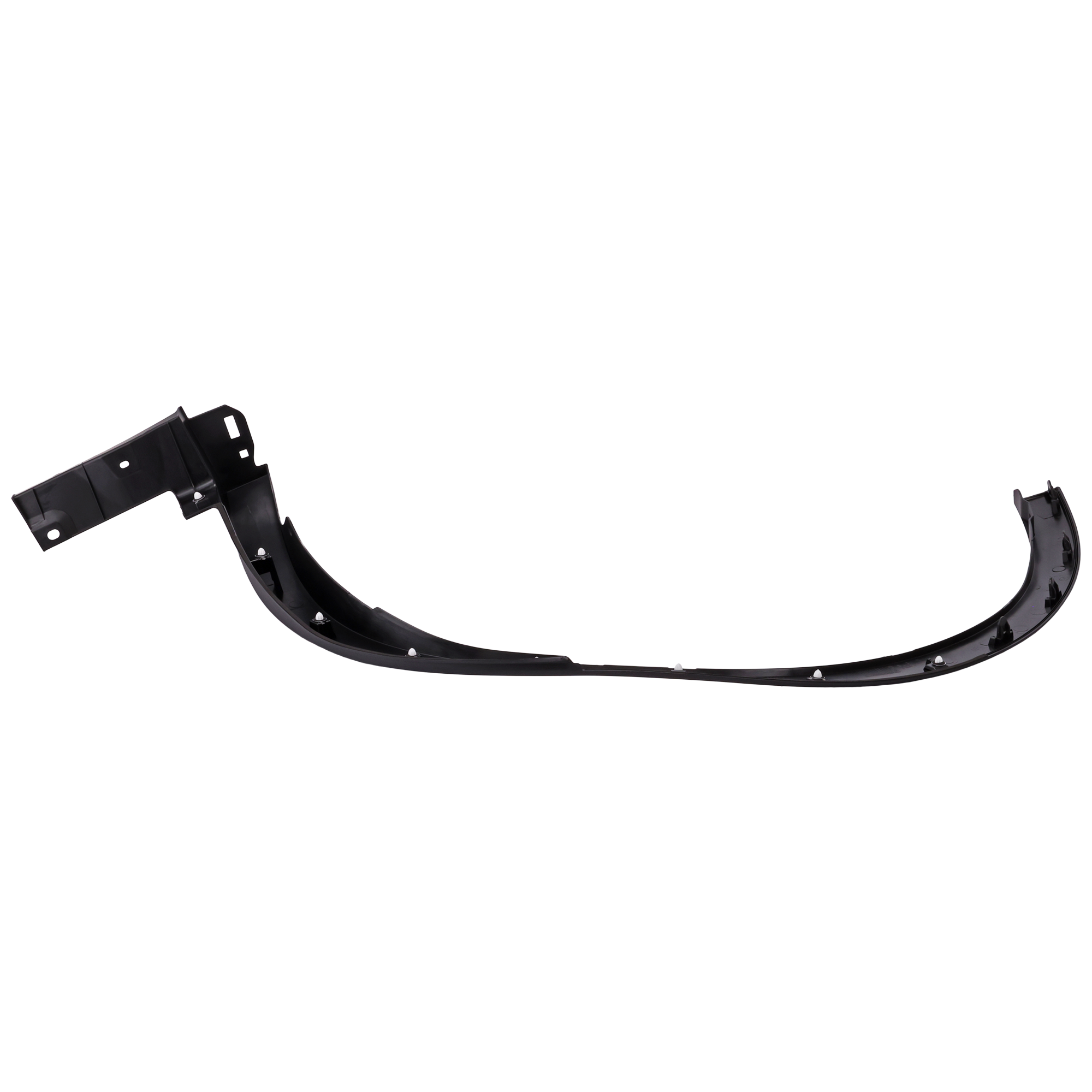 AM CROWN 23-25 REAR WHEEL OPENING MOLDING LH Black CAPA SKU RT55390040Q Partslink TO1790129C OEM 7560630210