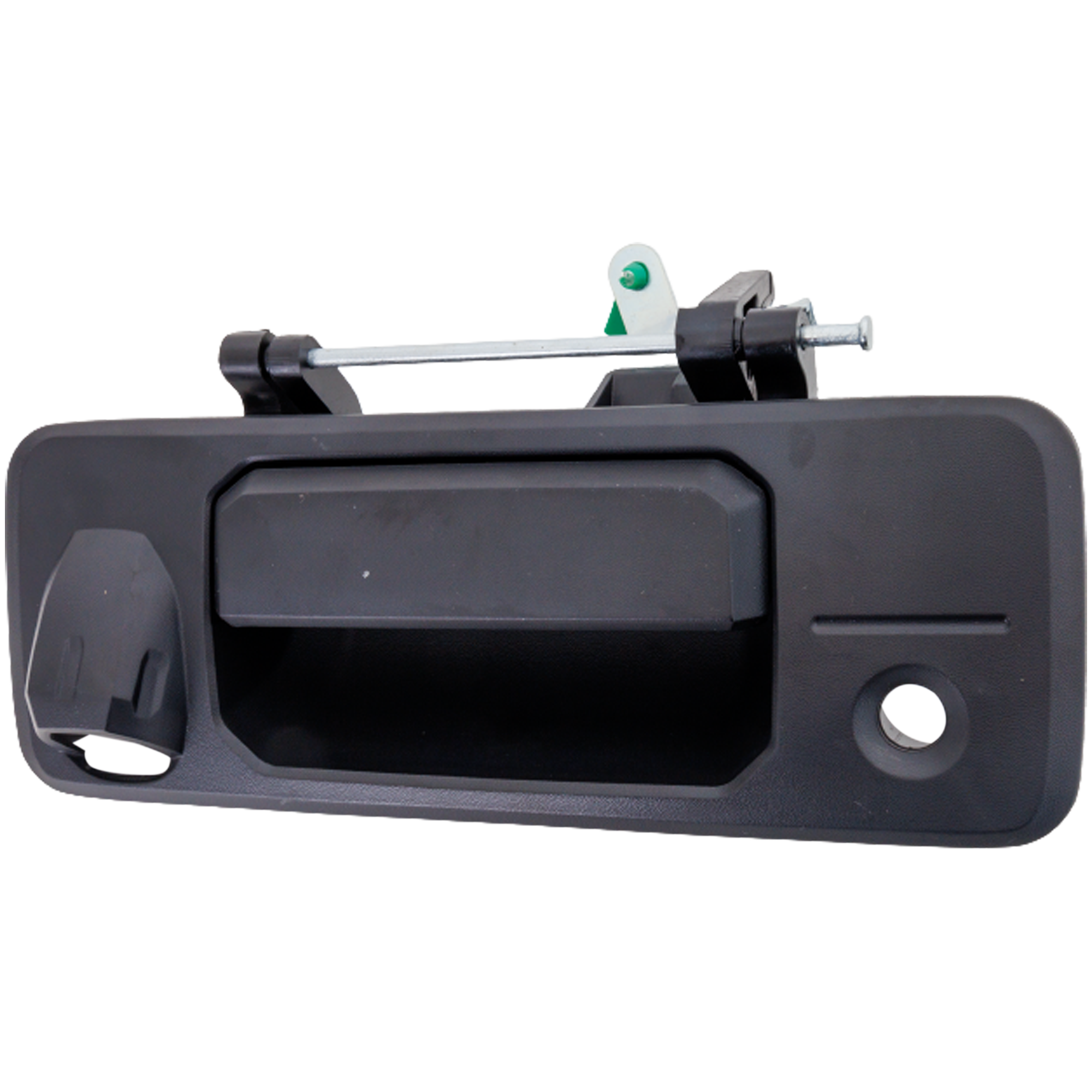AM TACOMA 16-21 TUNDRA 14-21 TAILGATE HANDLE Outside Smooth Black w Camera Key Hole SKU RT58070030 OEM 690900C090