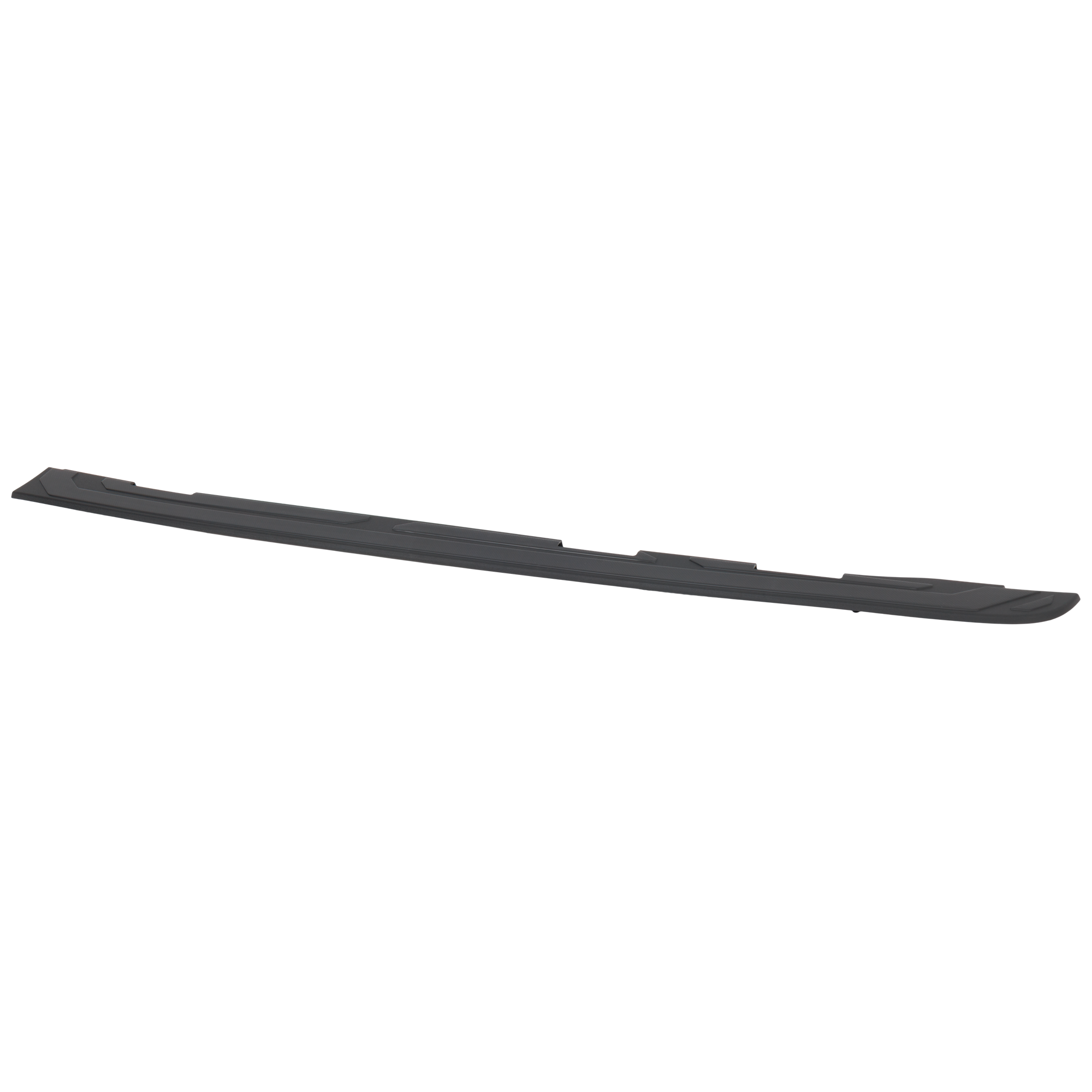 AM TACOMA 16-23 BED RAIL LH Protector Textured Black w Tonneau Cover 5 Ft Bed SKU RT58350004 Partslink TO1792107 OEM 6624904050