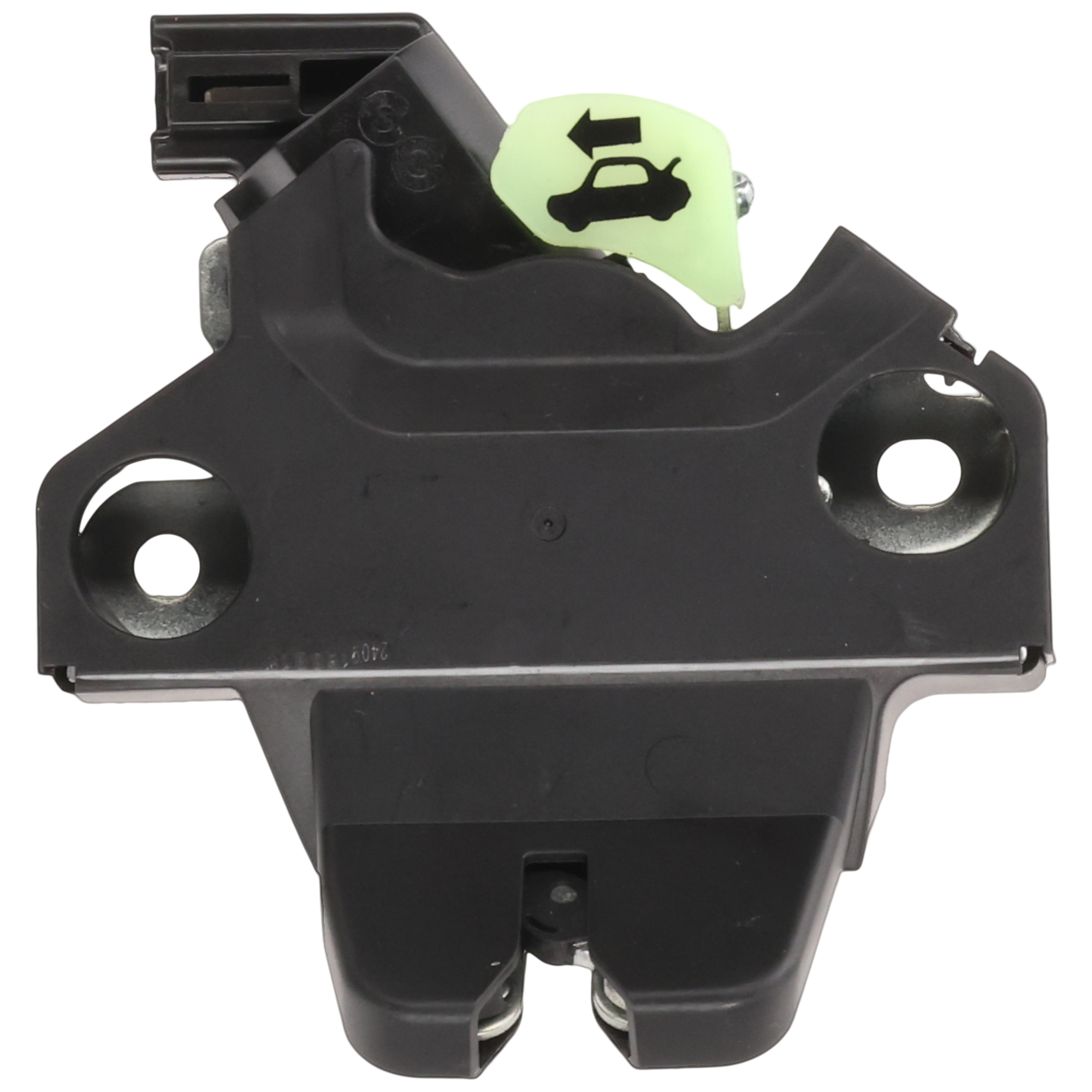 AM COROLLA 14-19 TRUNK LATCH w Power Release Black Steel and Plastic Lockable SKU RT61050001 OEM 6460002030-6460002031